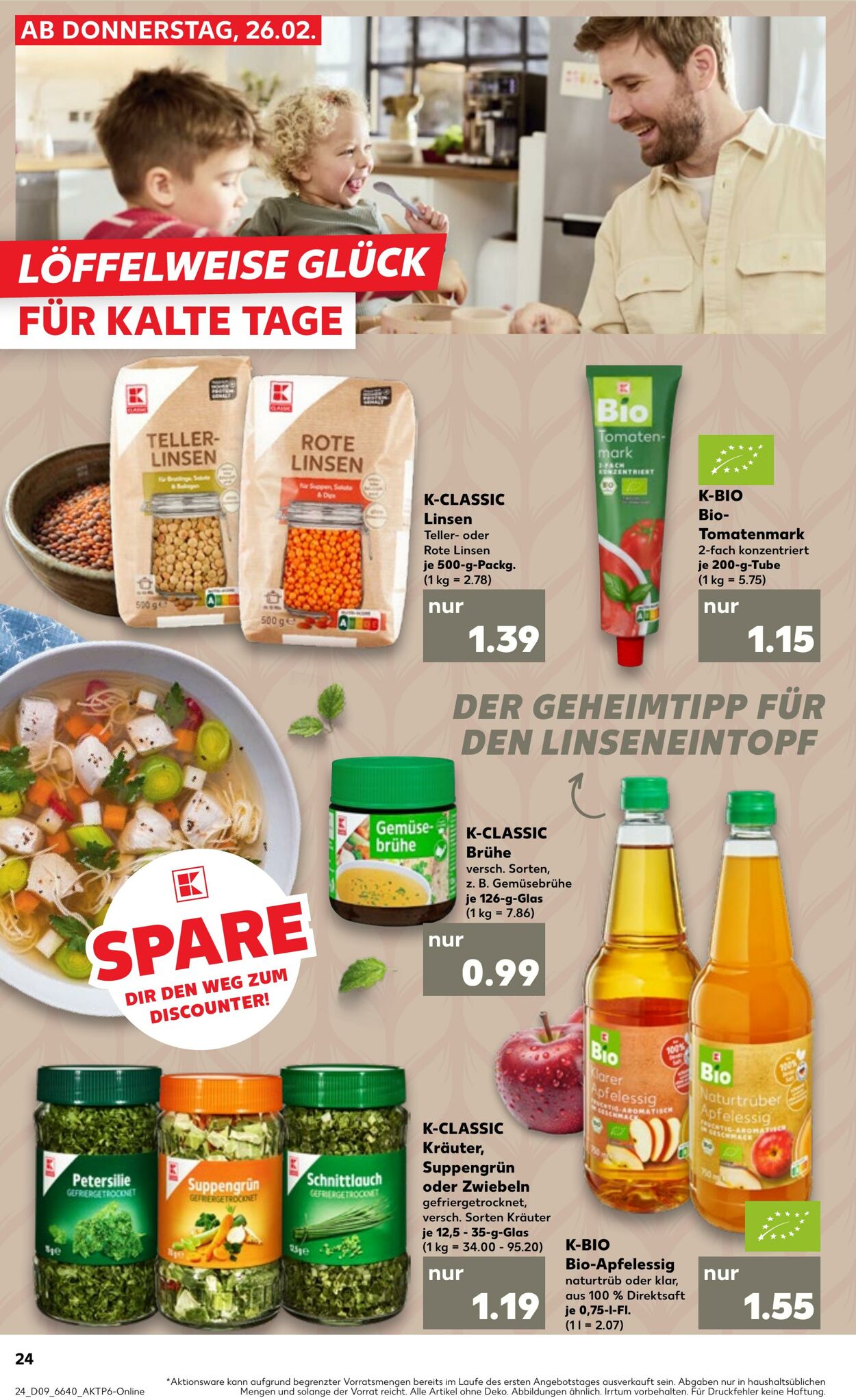 Prospekt Kaufland 26.02.2026 - 04.03.2026