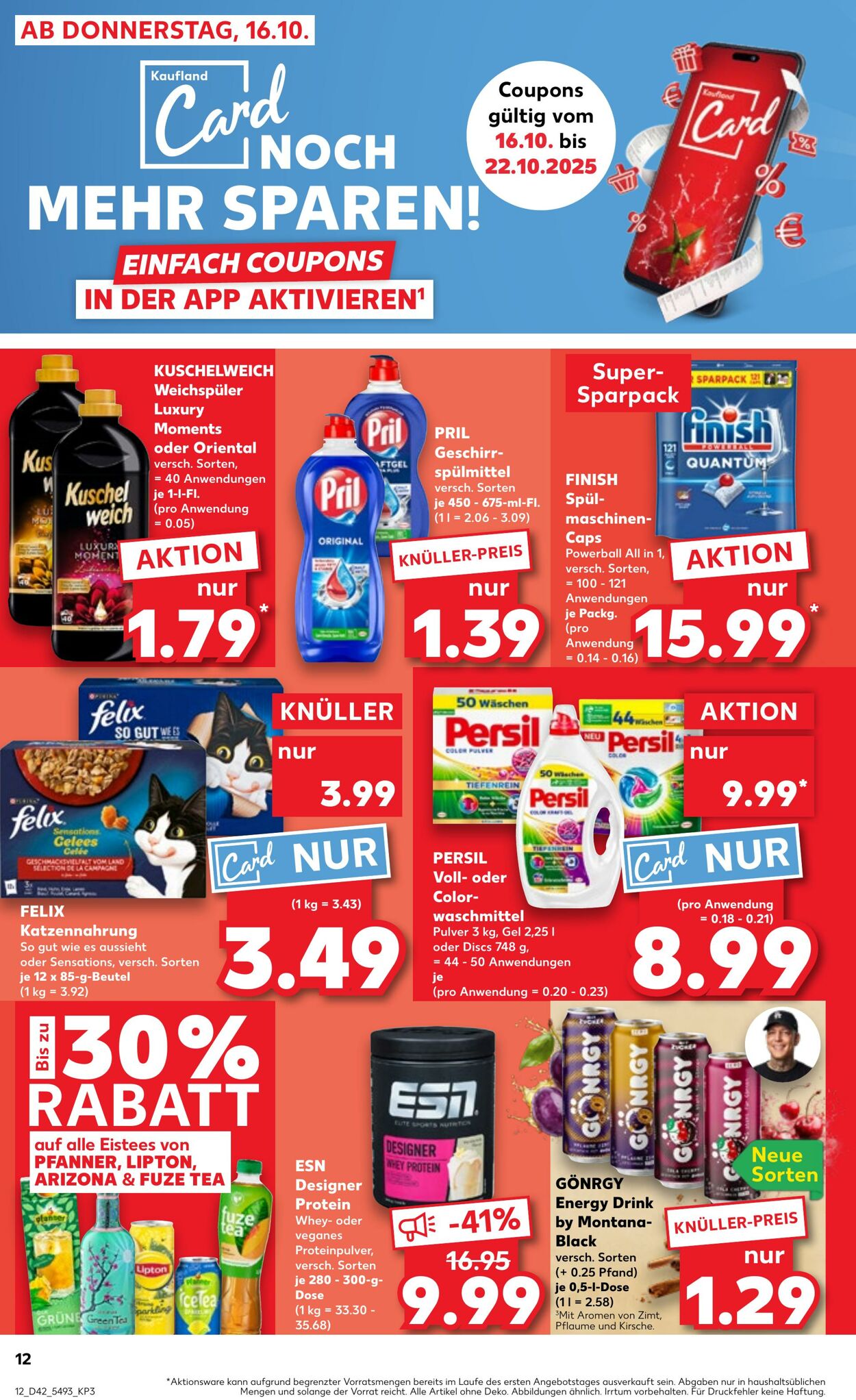 Prospekt Kaufland 16.10.2025 - 22.10.2025