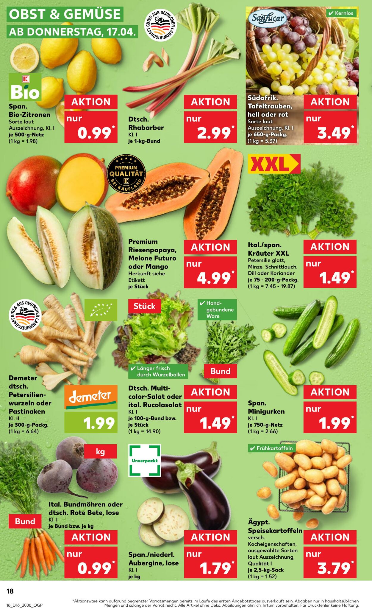 Prospekt Kaufland 17.04.2025 - 23.04.2025