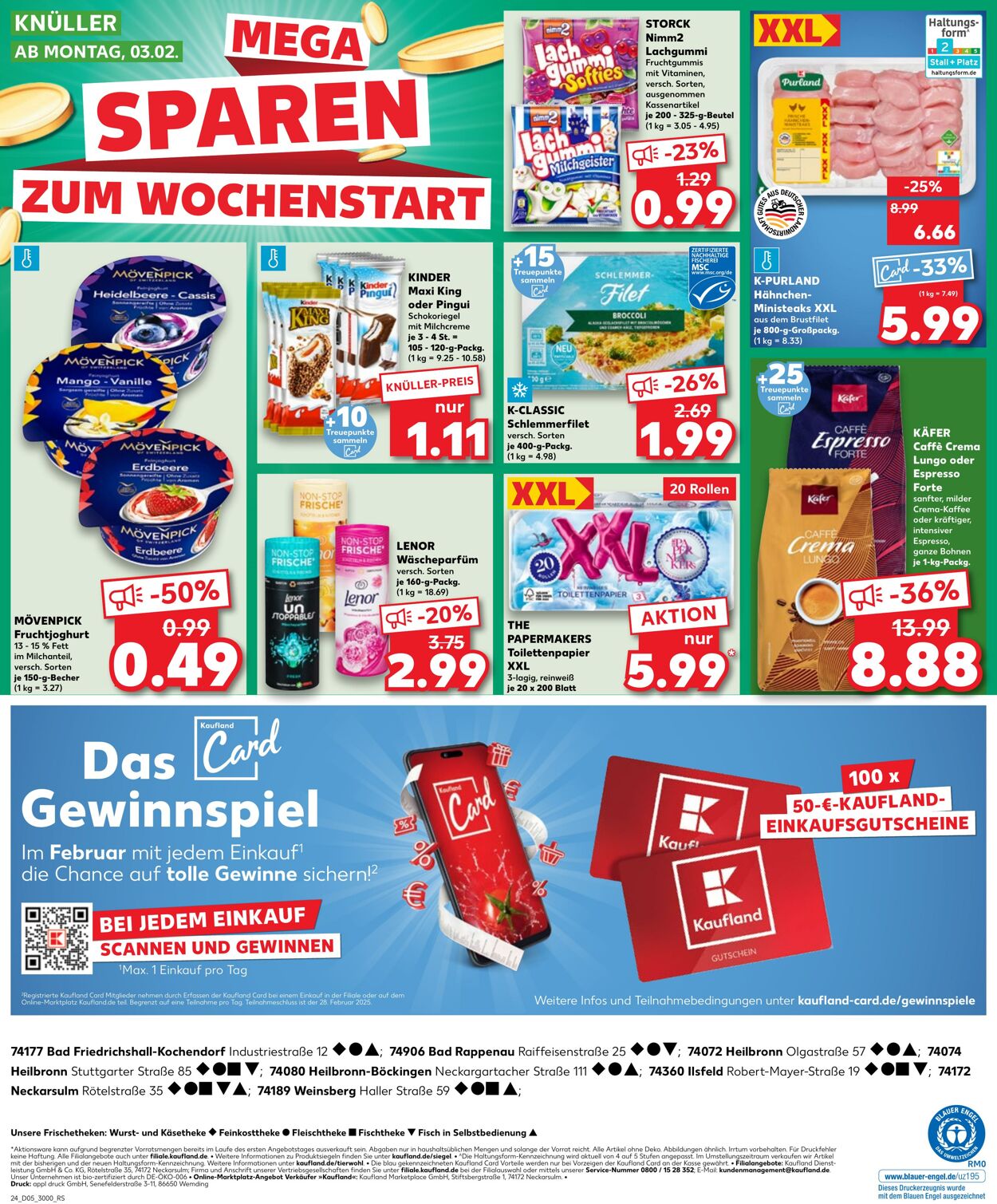 Prospekt Kaufland 30.01.2025 - 05.02.2025