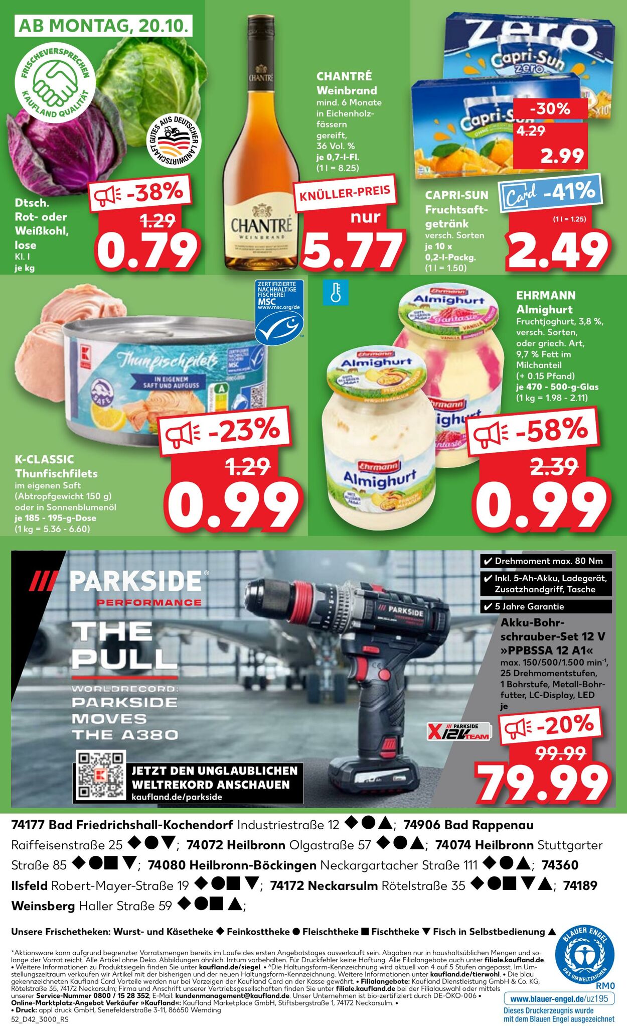 Prospekt Kaufland 16.10.2025 - 22.10.2025