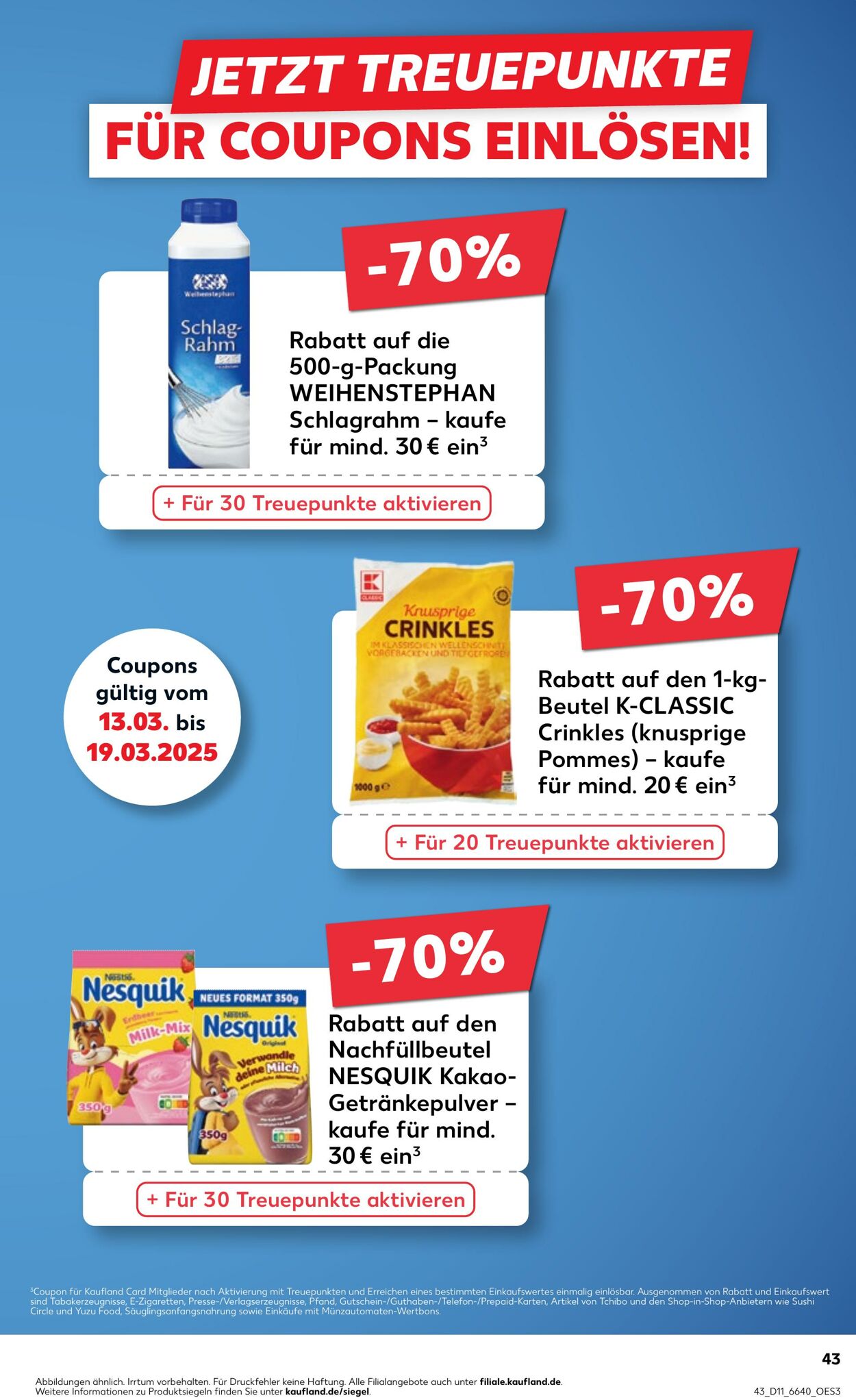 Prospekt Kaufland 13.03.2025 - 19.03.2025