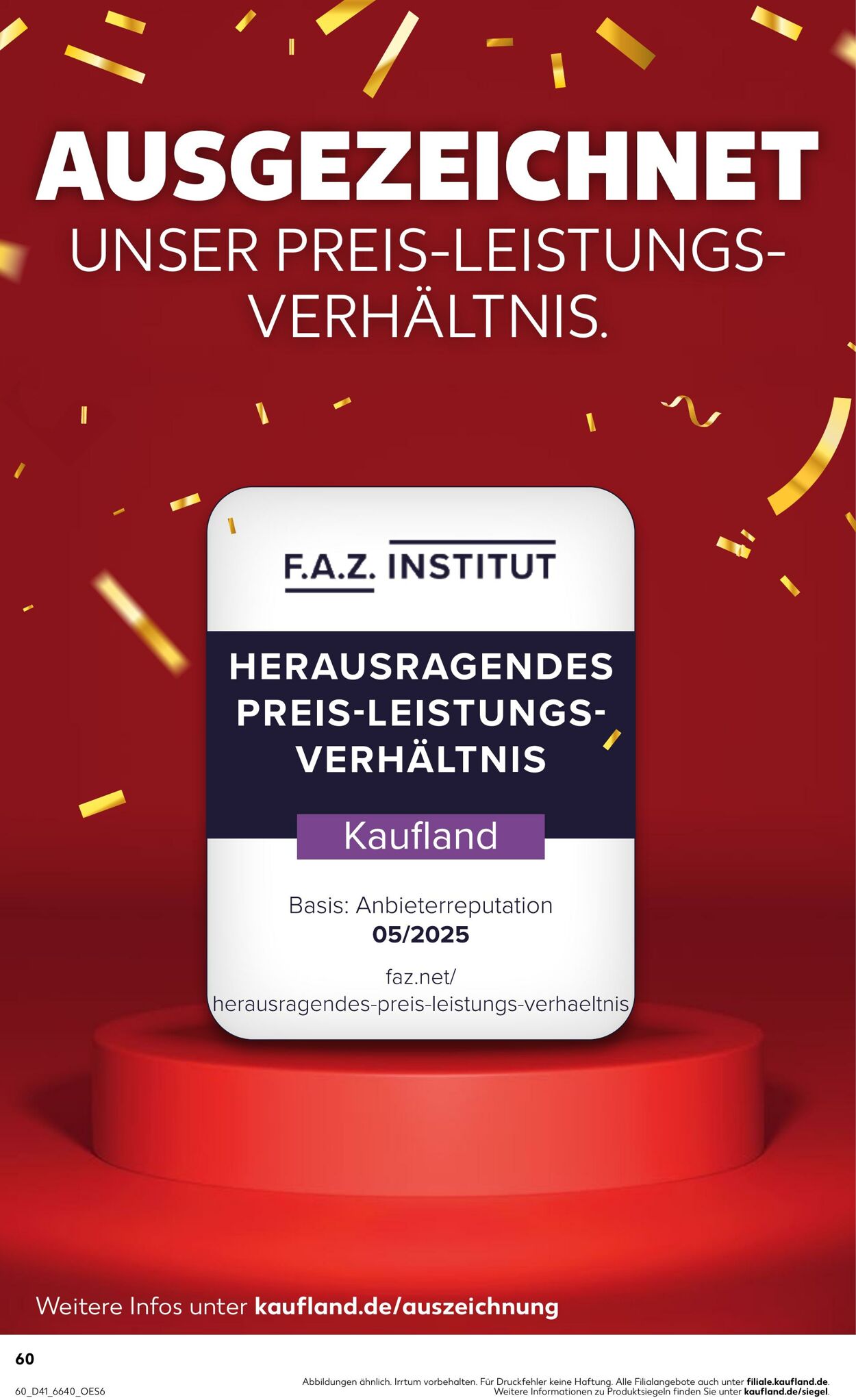 Prospekt Kaufland 12.10.2025 - 15.10.2025