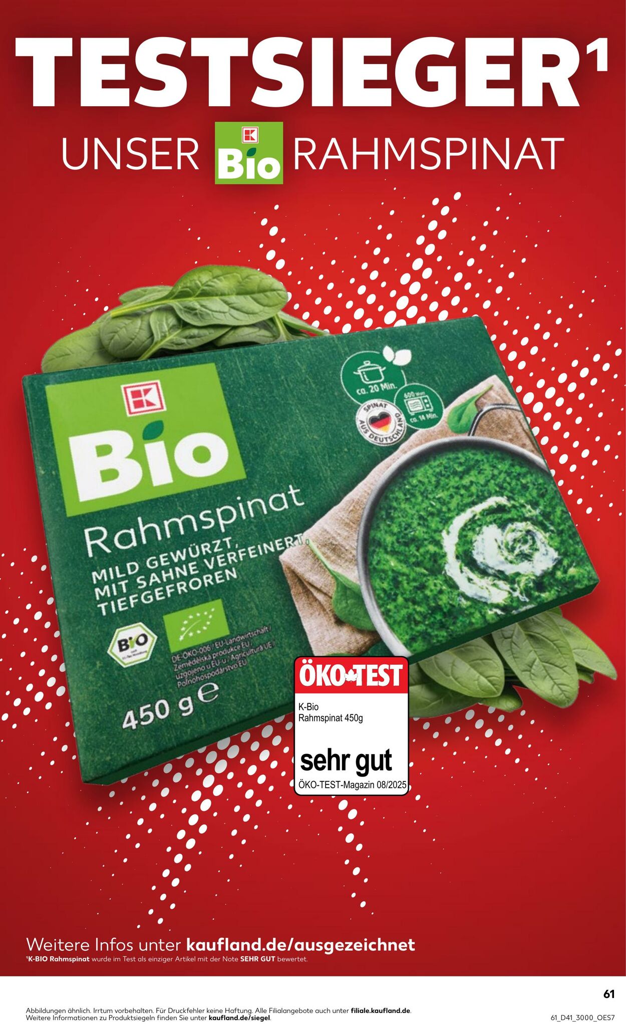 Prospekt Kaufland 12.10.2025 - 15.10.2025