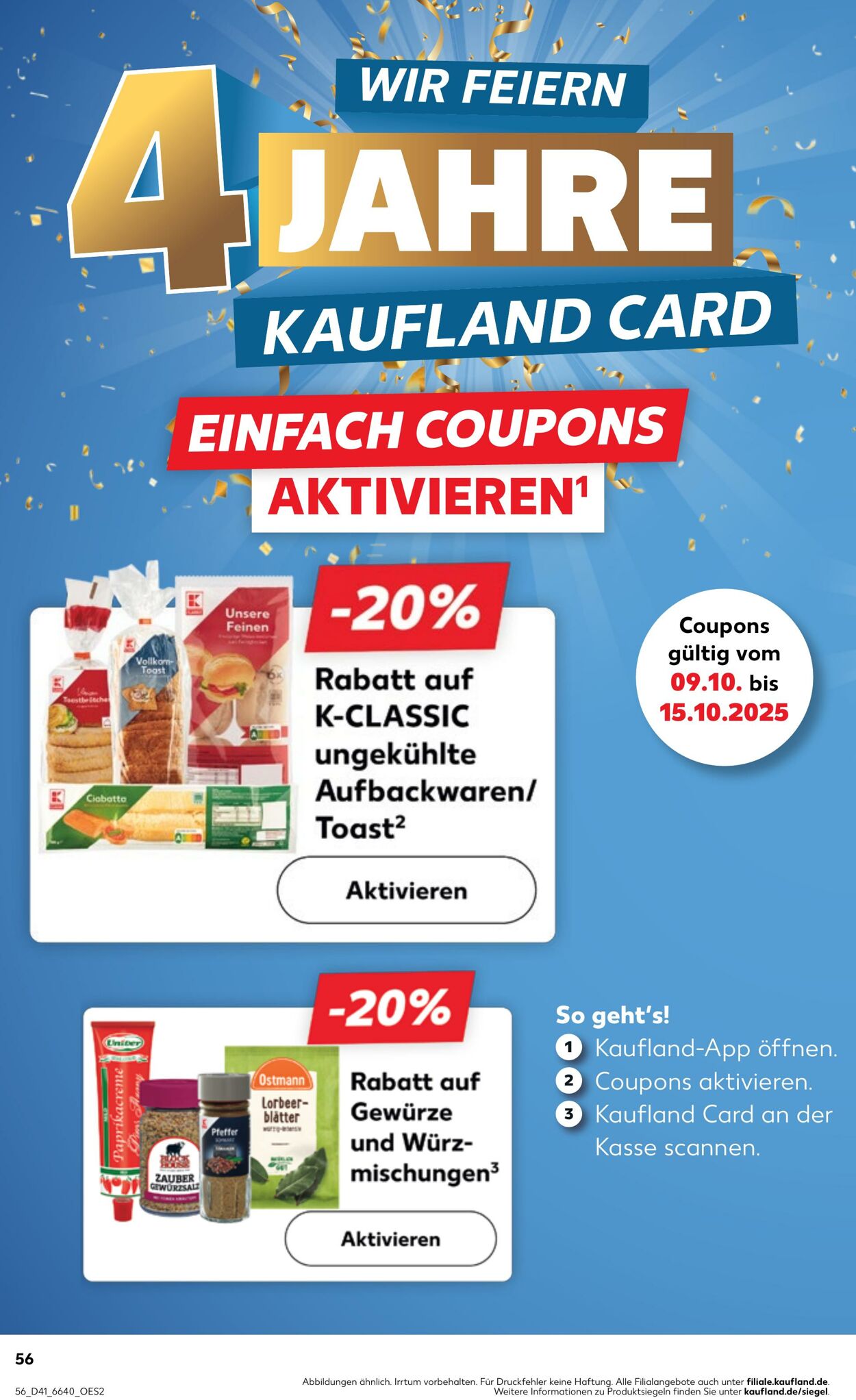 Prospekt Kaufland 12.10.2025 - 15.10.2025