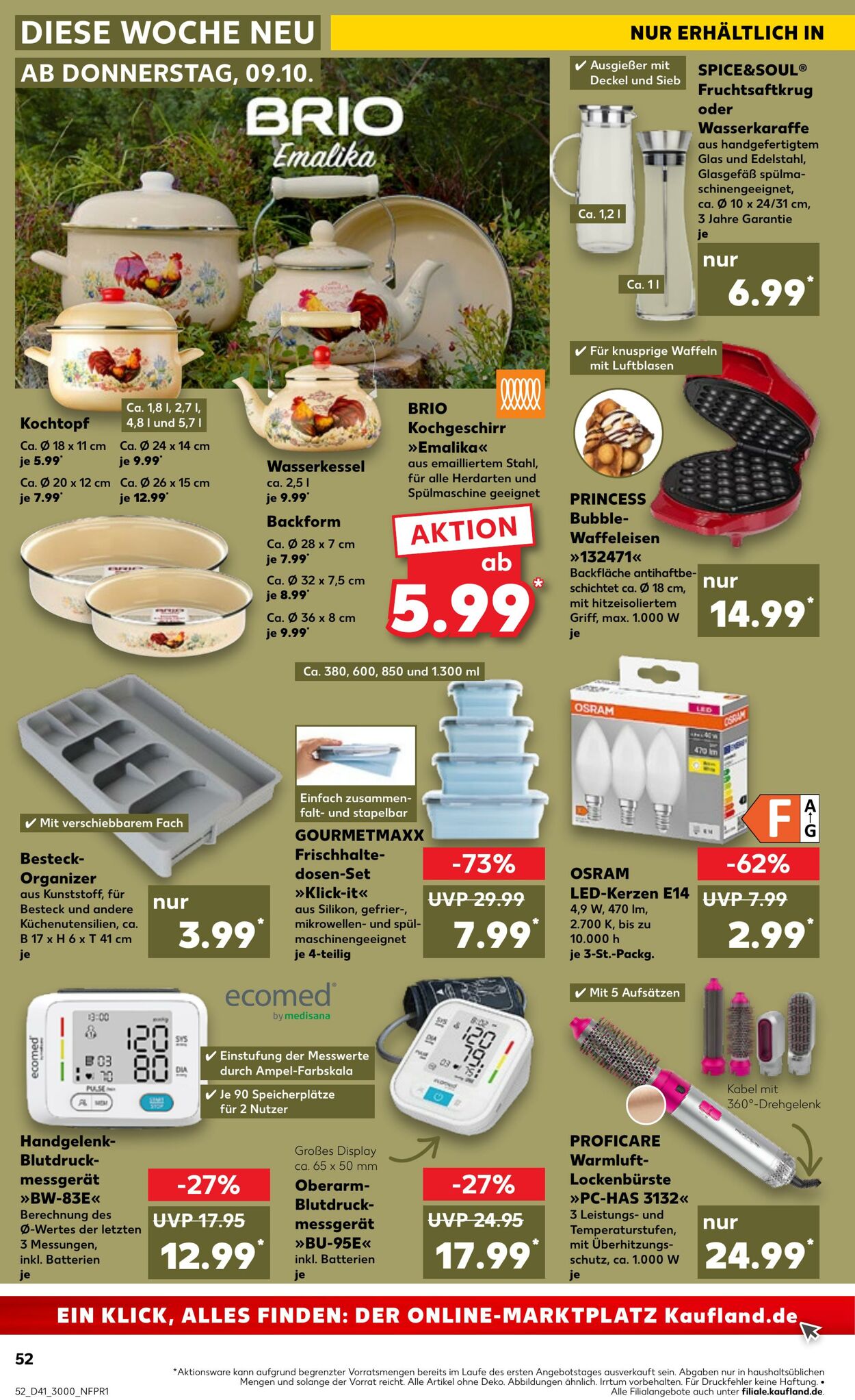 Prospekt Kaufland 12.10.2025 - 15.10.2025