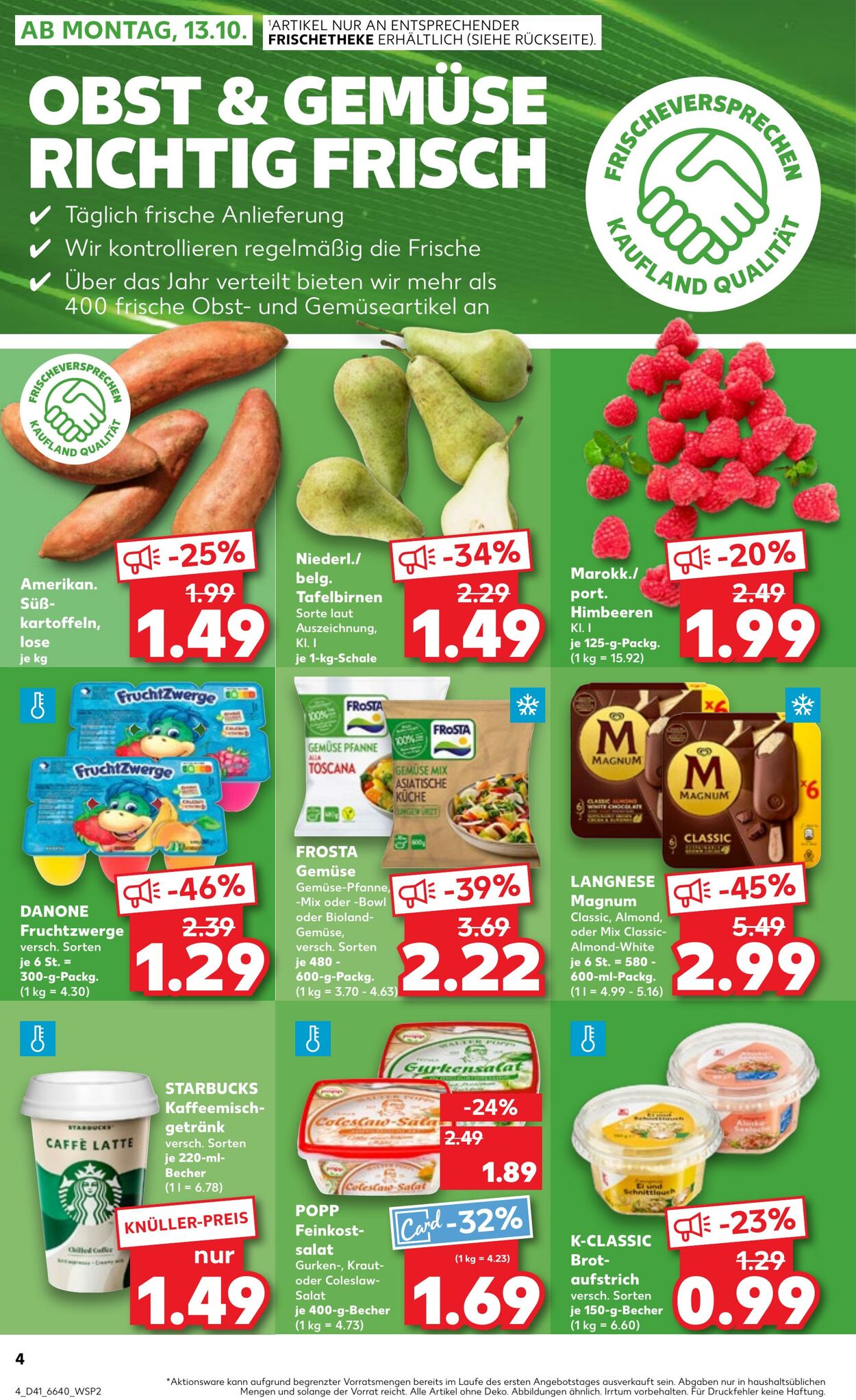 Prospekt Kaufland 12.10.2025 - 15.10.2025
