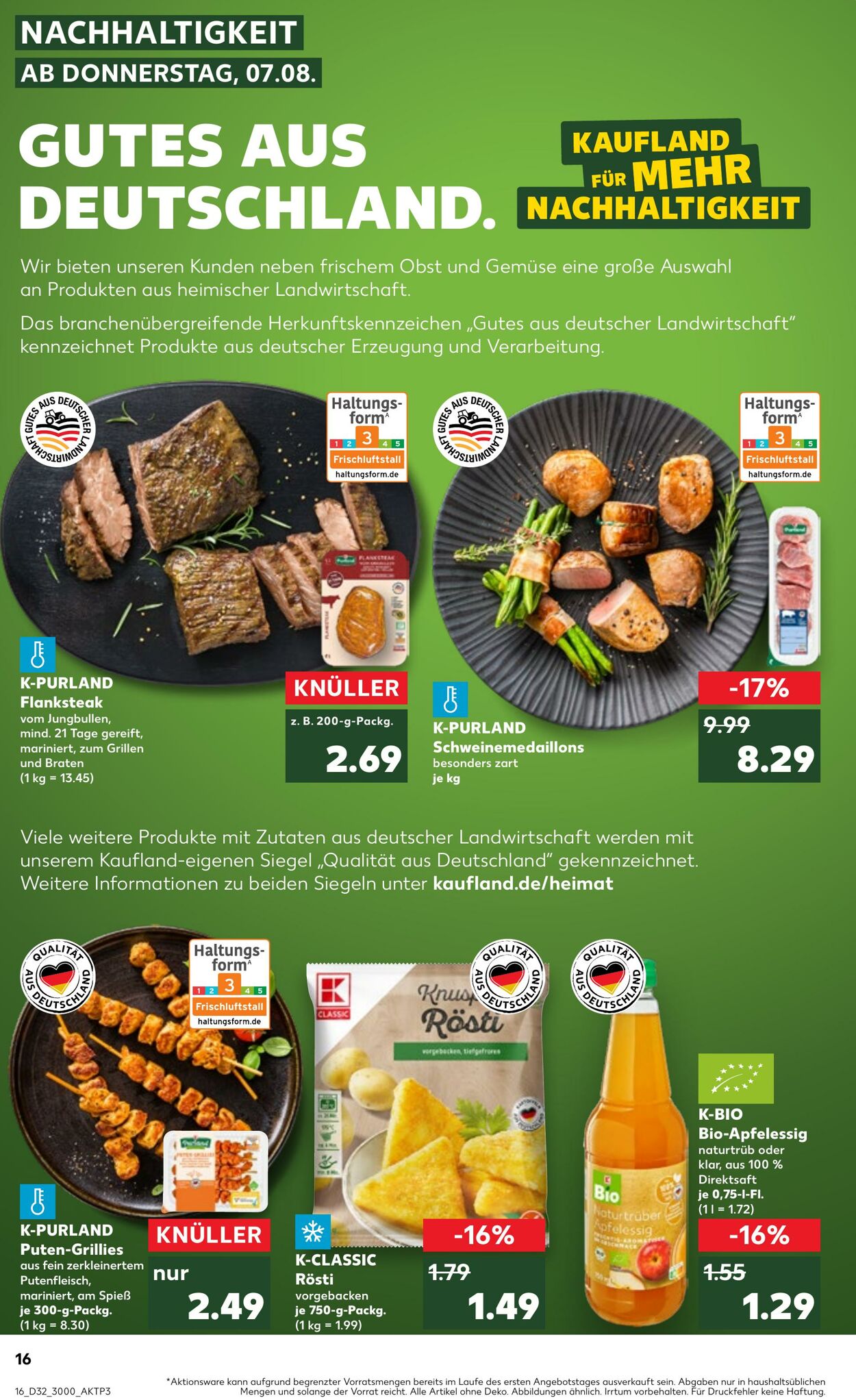 Prospekt Kaufland 07.08.2025 - 13.08.2025