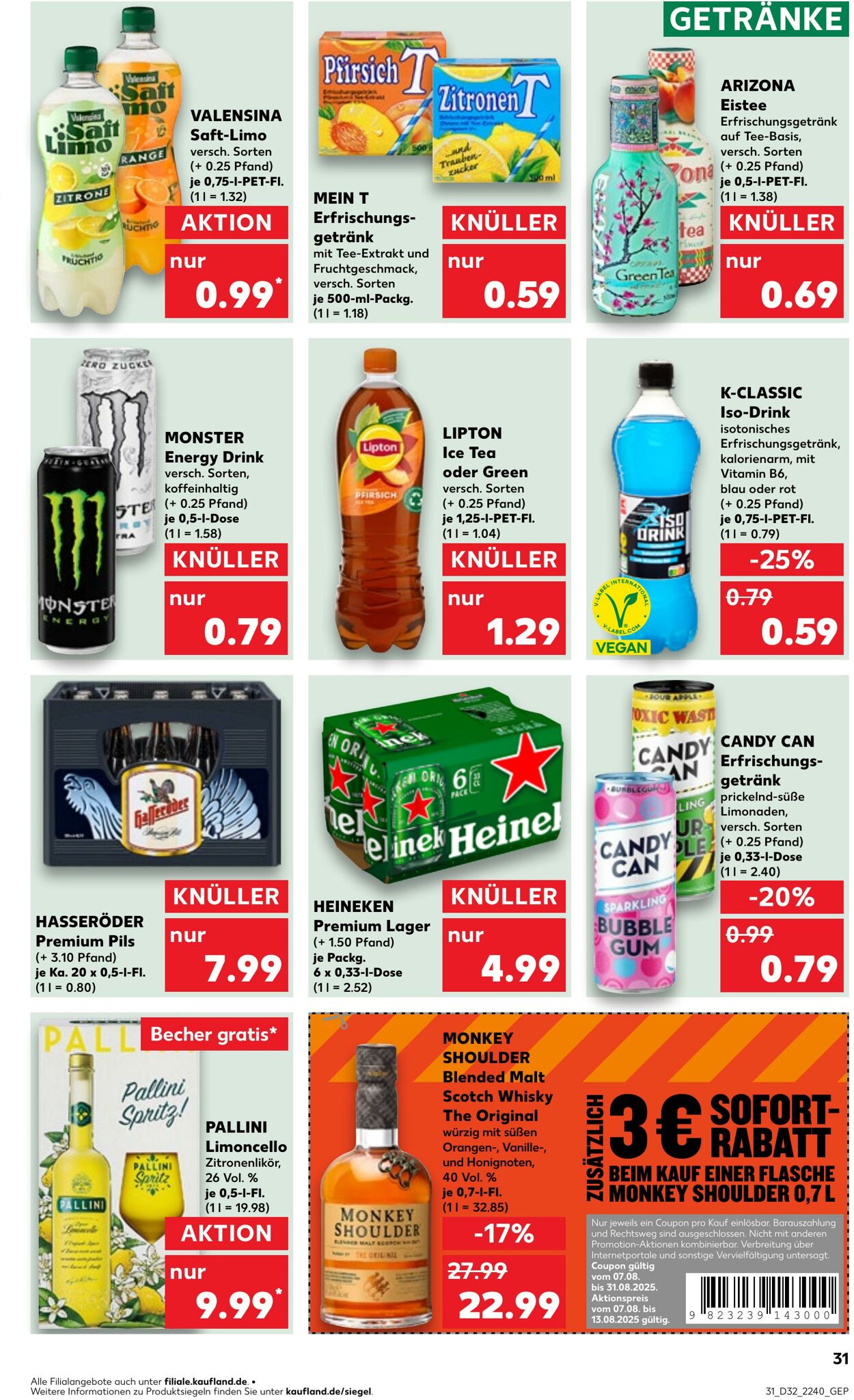 Prospekt Kaufland 07.08.2025 - 13.08.2025