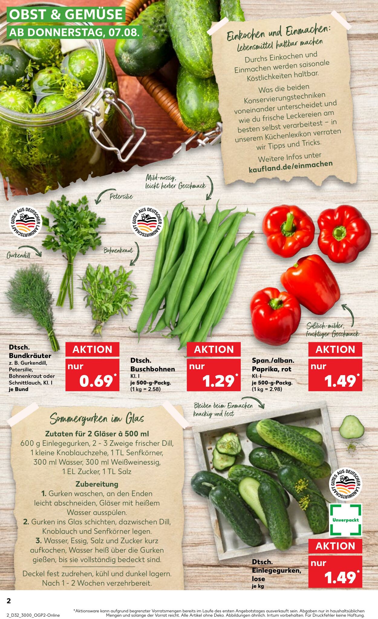 Prospekt Kaufland 07.08.2025 - 13.08.2025