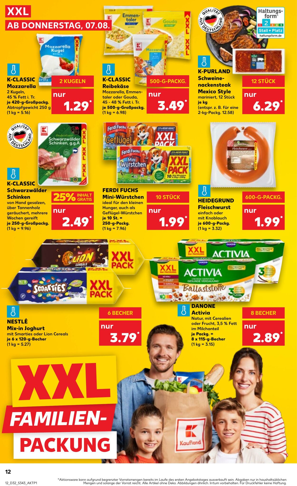 Prospekt Kaufland 07.08.2025 - 13.08.2025