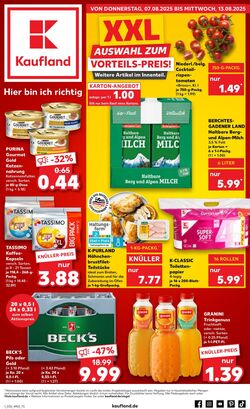Prospekt Kaufland 07.08.2025 - 13.08.2025