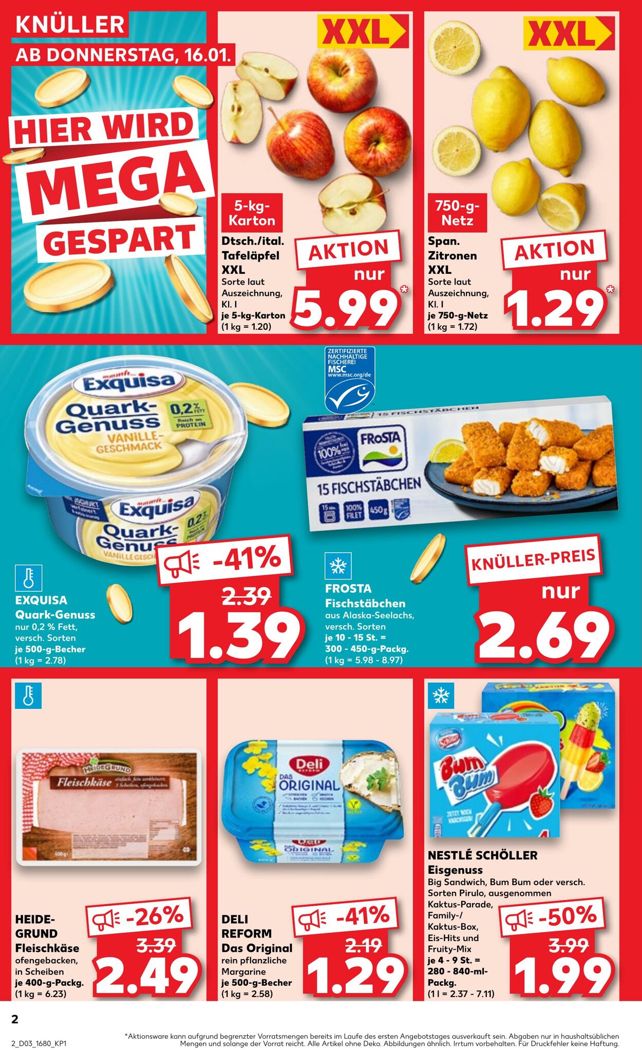 Prospekt Kaufland 16.01.2025 - 22.01.2025