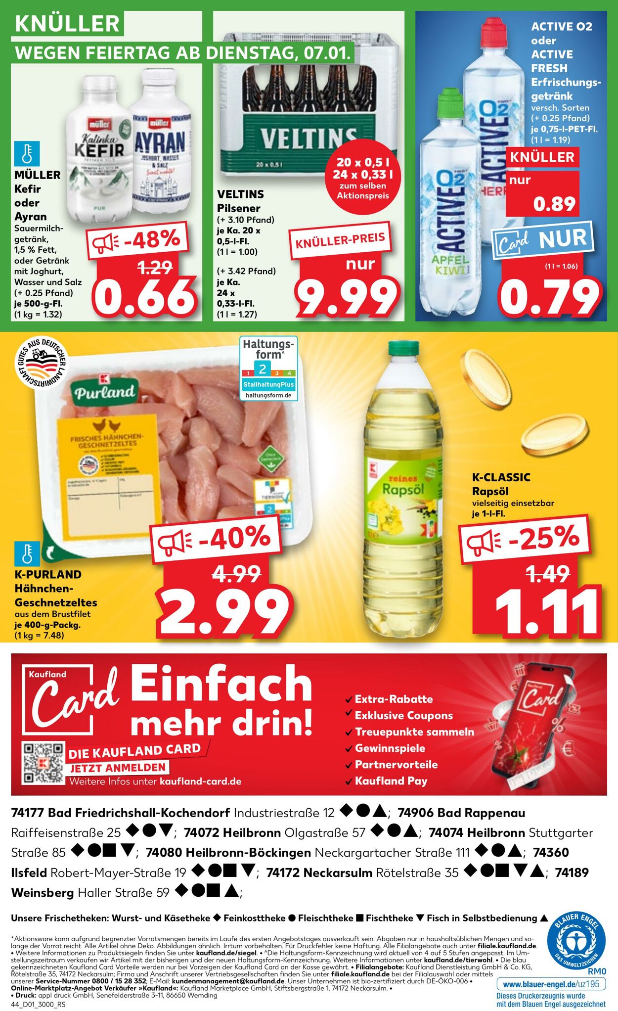 Prospekt Kaufland 02.01.2025 - 08.01.2025