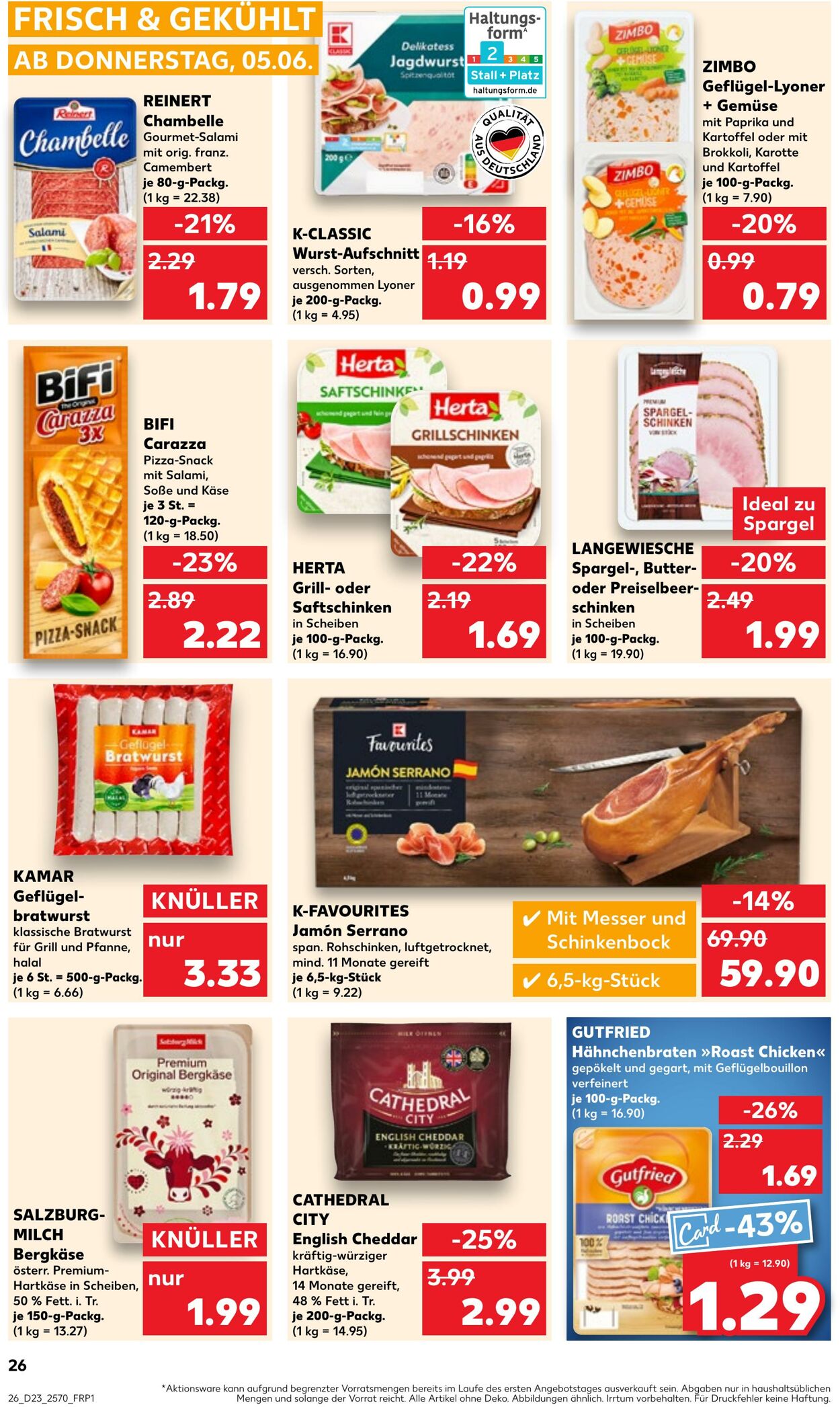 Prospekt Kaufland 05.06.2025 - 11.06.2025