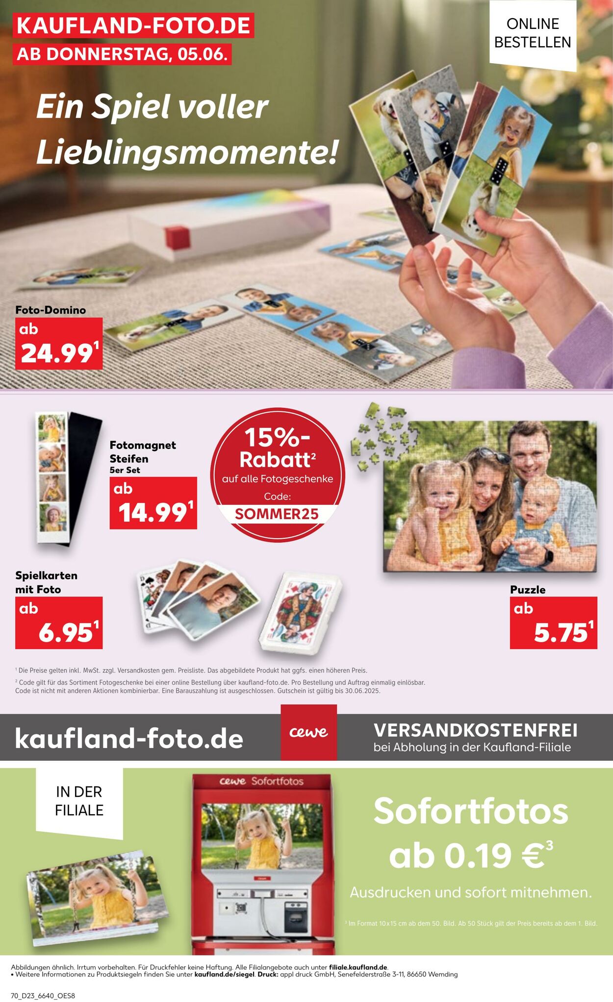Prospekt Kaufland 05.06.2025 - 11.06.2025