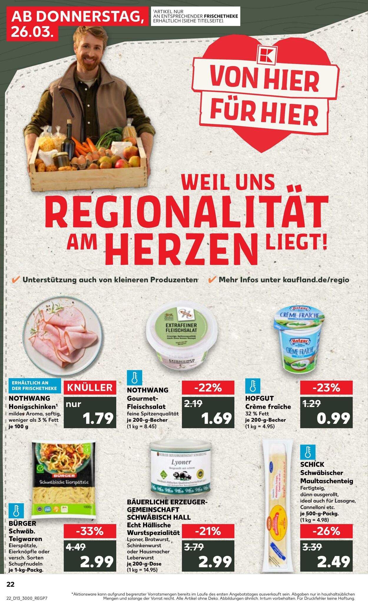 Prospekt Kaufland 26.03.2026 - 01.04.2026
