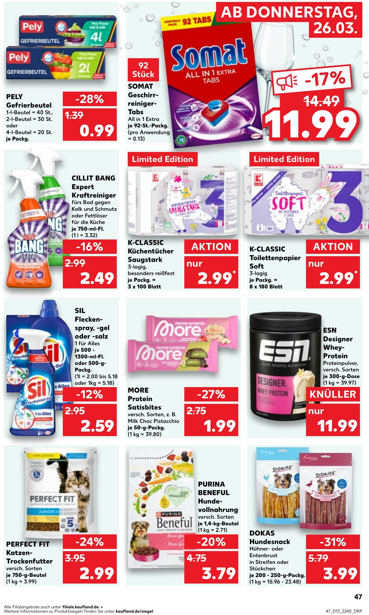 Prospekt Kaufland 26.03.2026 - 01.04.2026