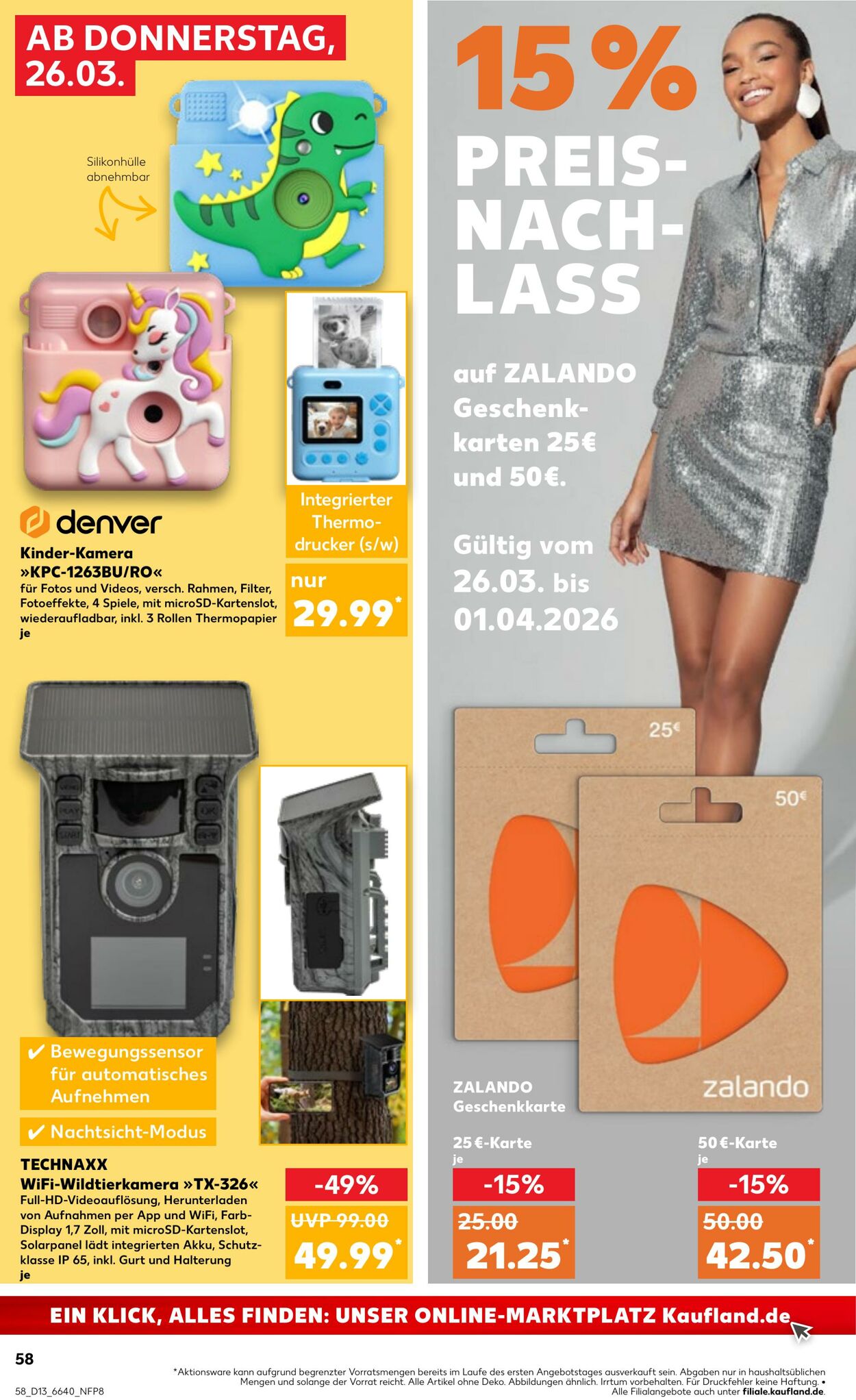 Prospekt Kaufland 26.03.2026 - 01.04.2026