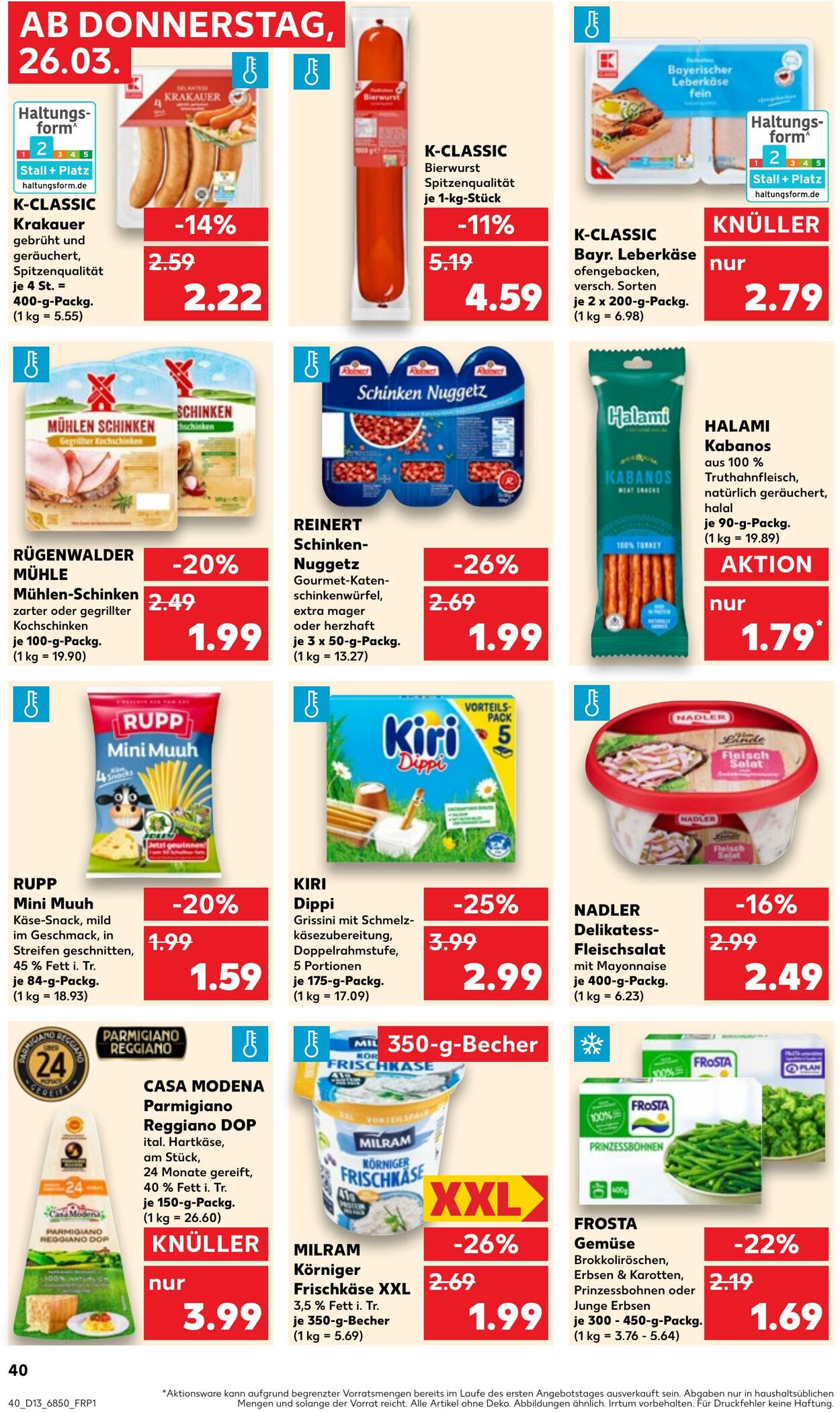 Prospekt Kaufland 26.03.2026 - 01.04.2026