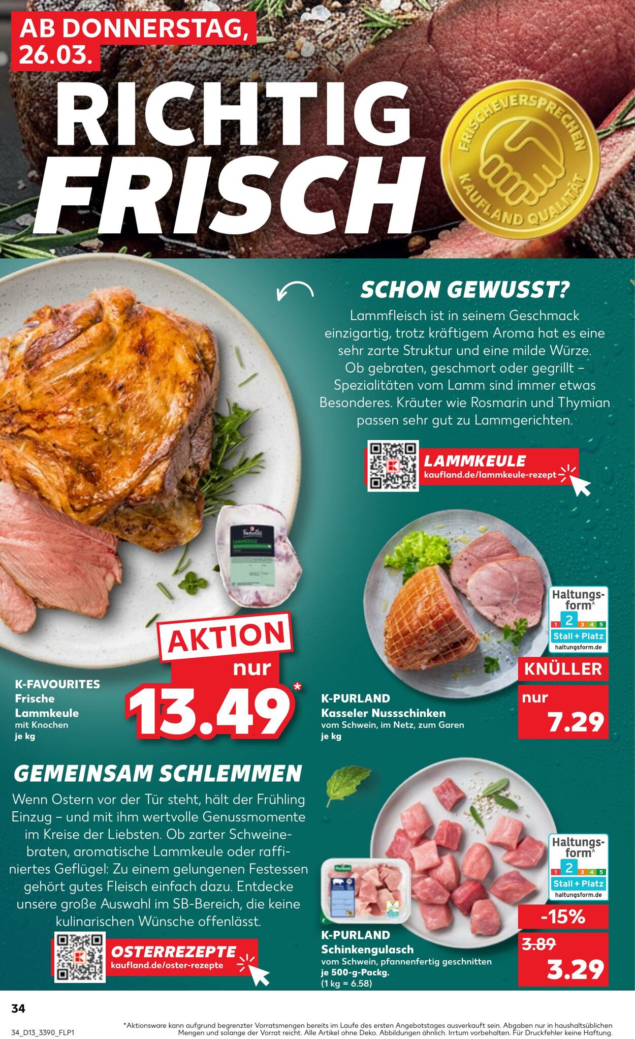 Prospekt Kaufland 26.03.2026 - 01.04.2026