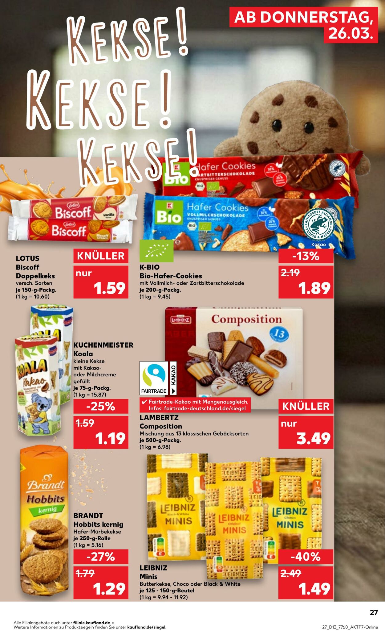 Prospekt Kaufland 26.03.2026 - 01.04.2026