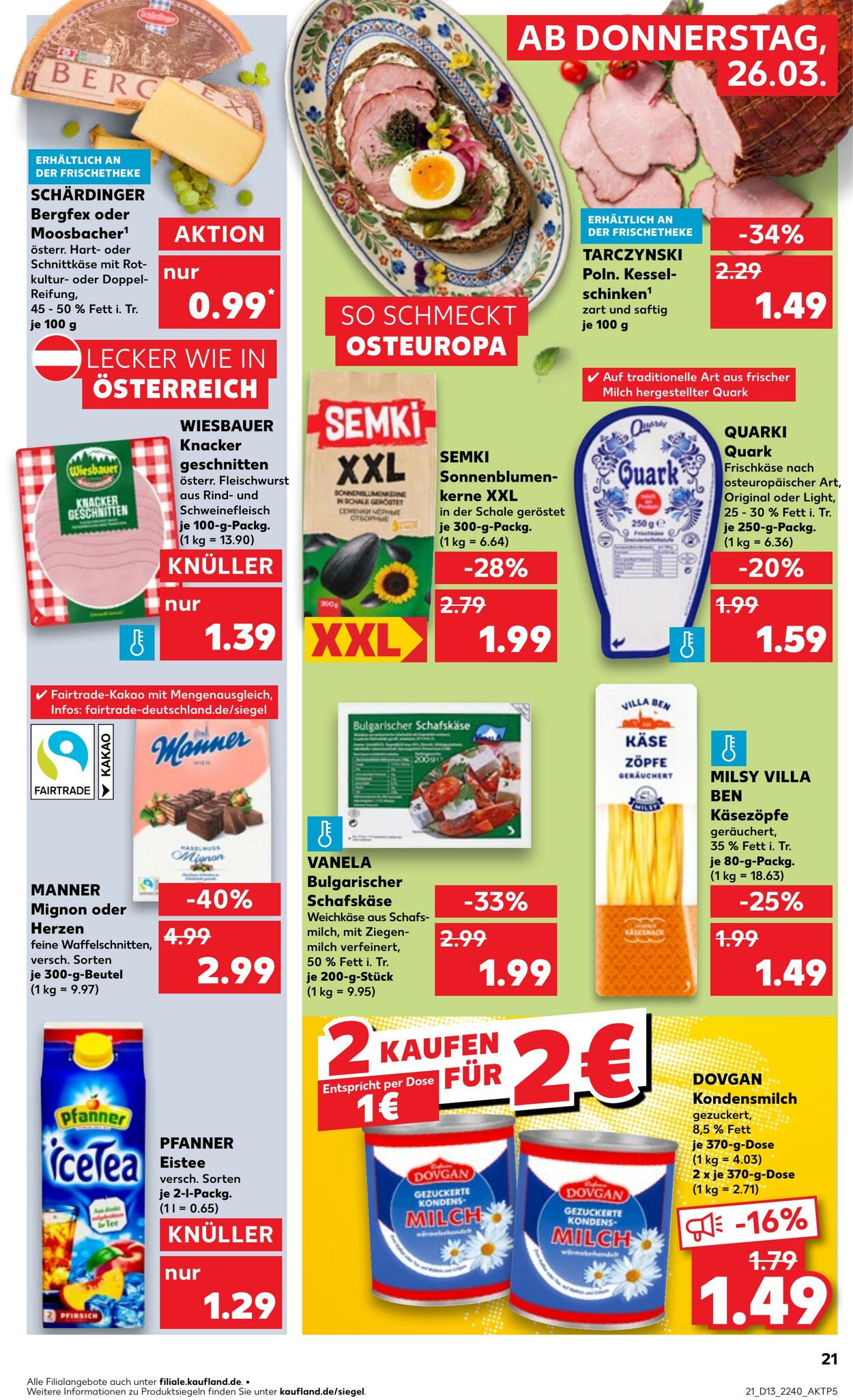 Prospekt Kaufland 26.03.2026 - 01.04.2026