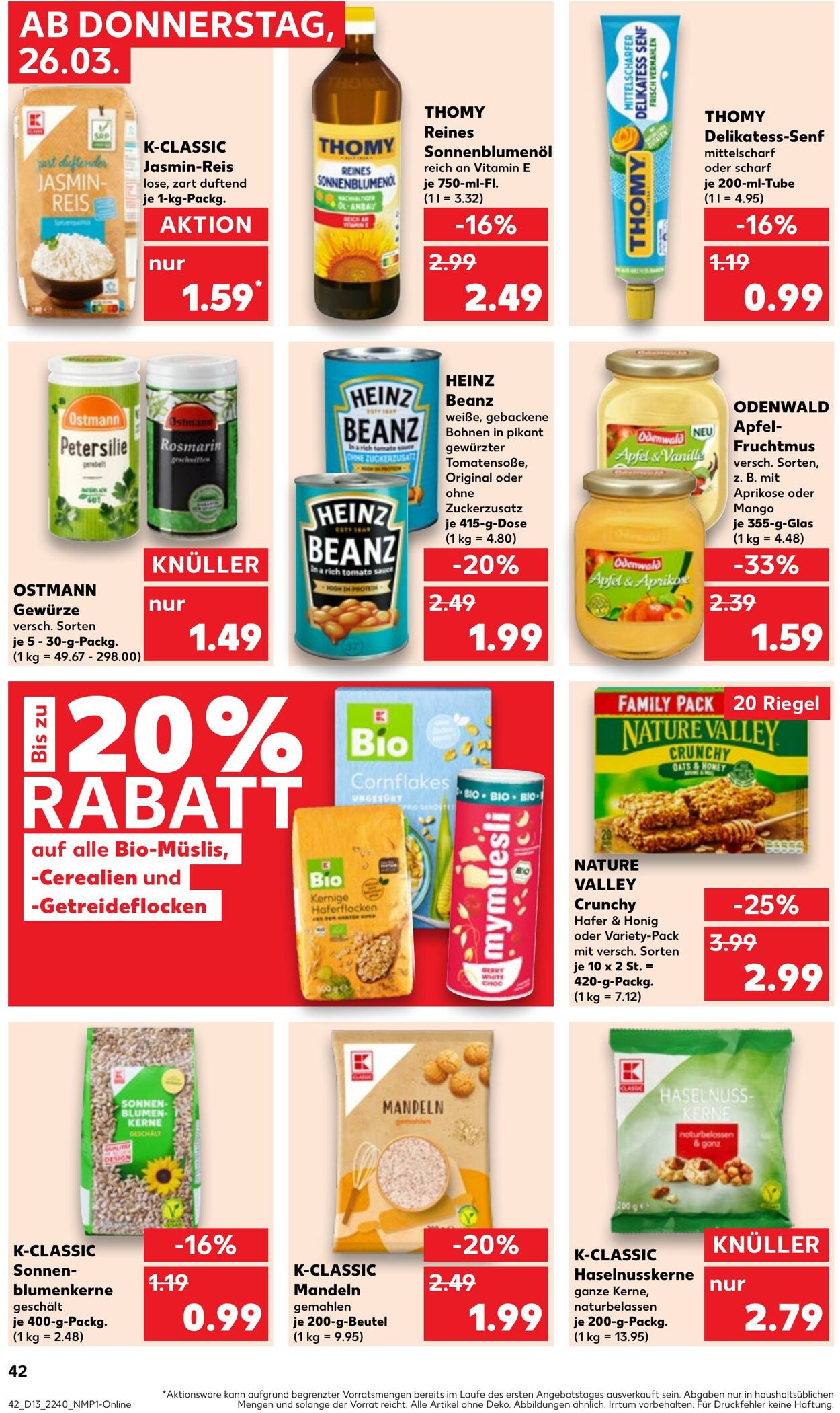 Prospekt Kaufland 26.03.2026 - 01.04.2026