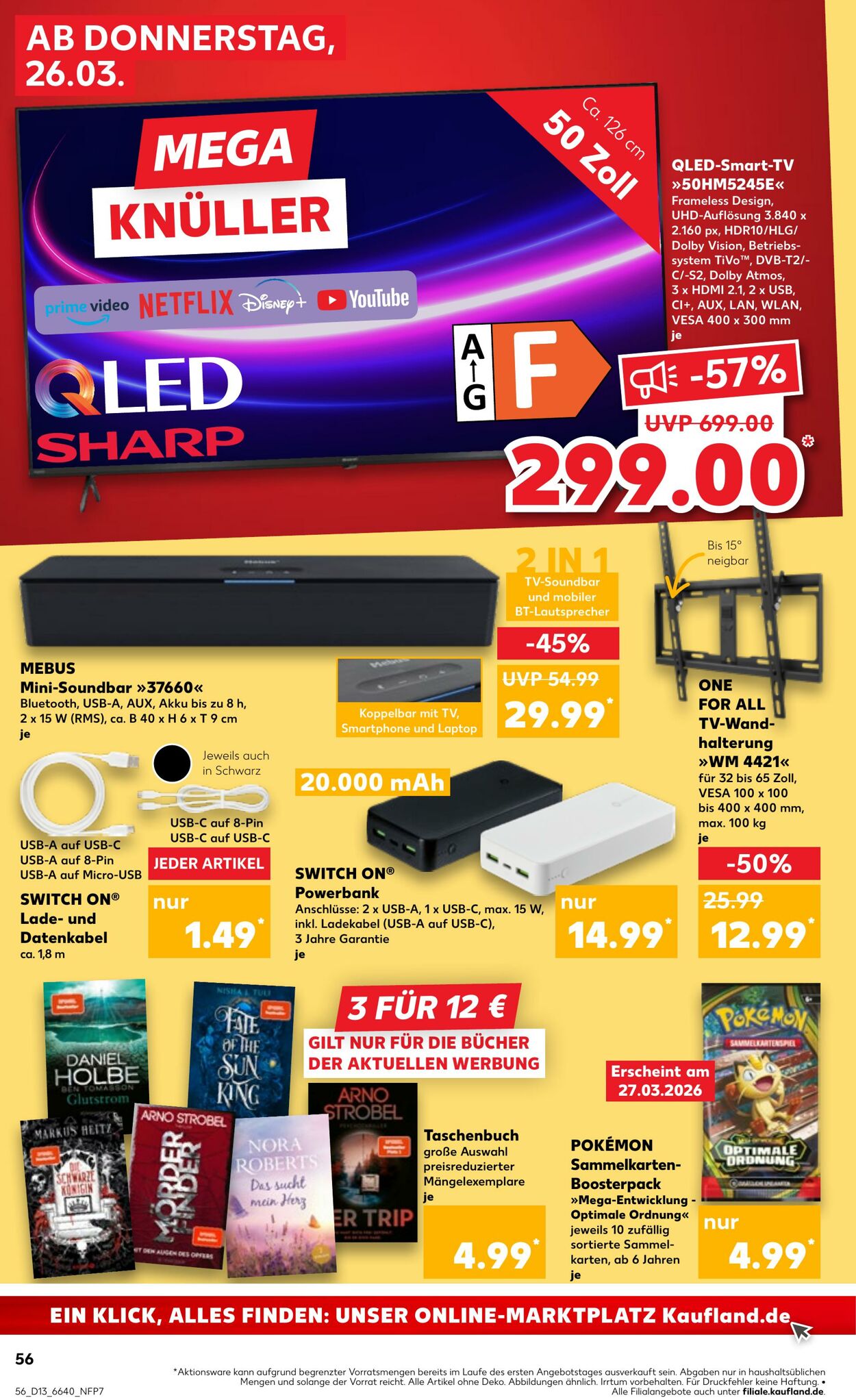 Prospekt Kaufland 26.03.2026 - 01.04.2026