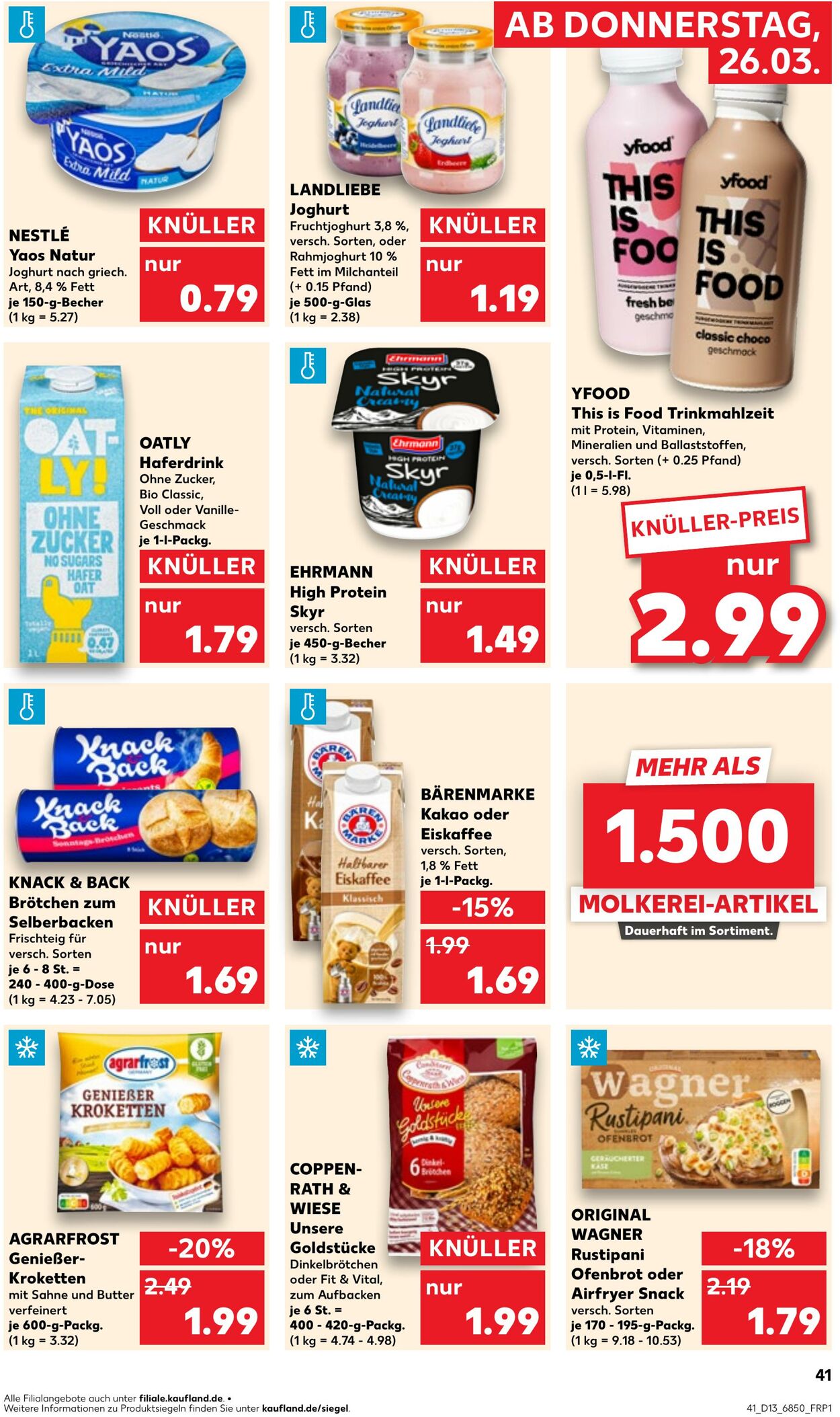 Prospekt Kaufland 26.03.2026 - 01.04.2026
