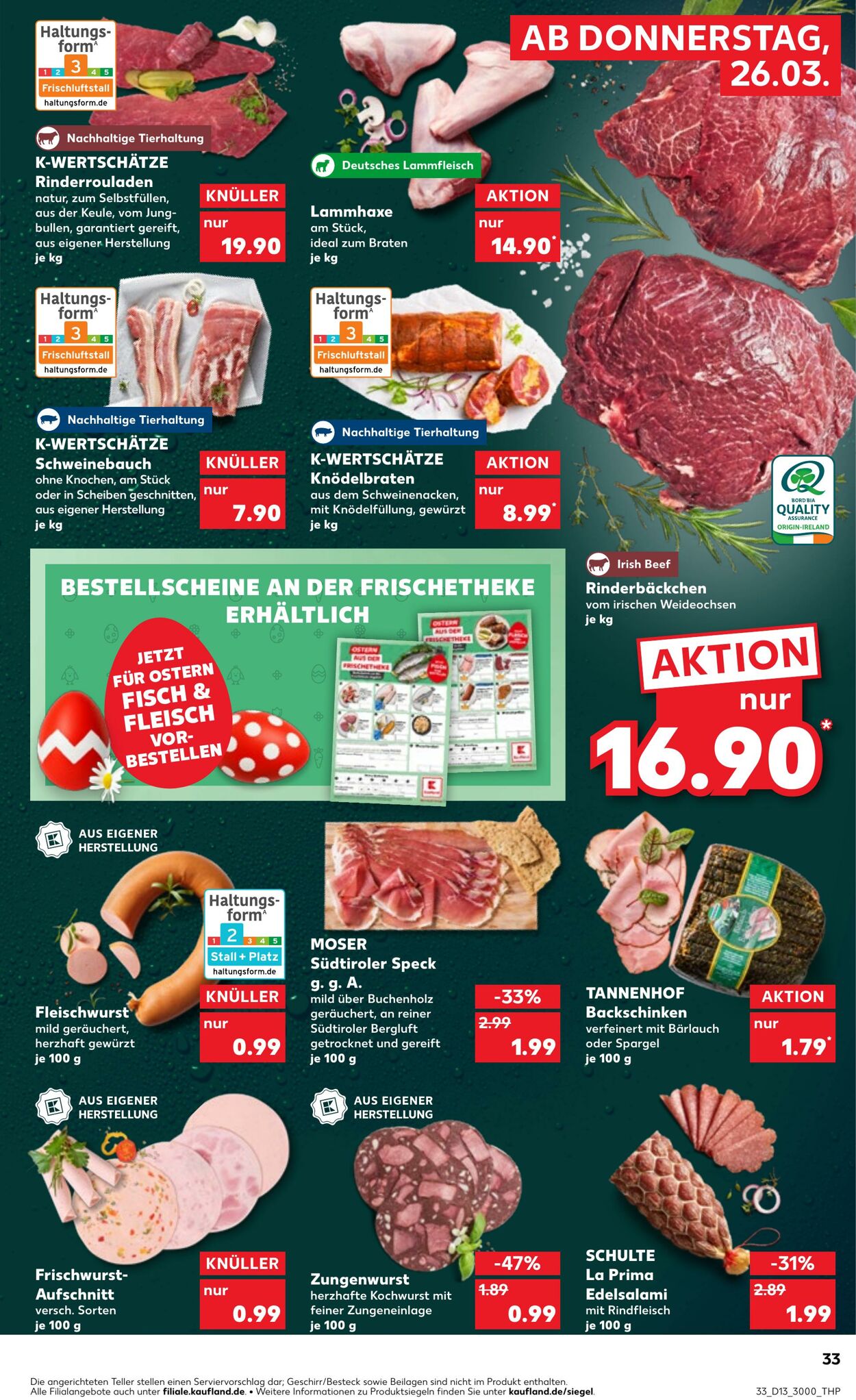Prospekt Kaufland 26.03.2026 - 01.04.2026