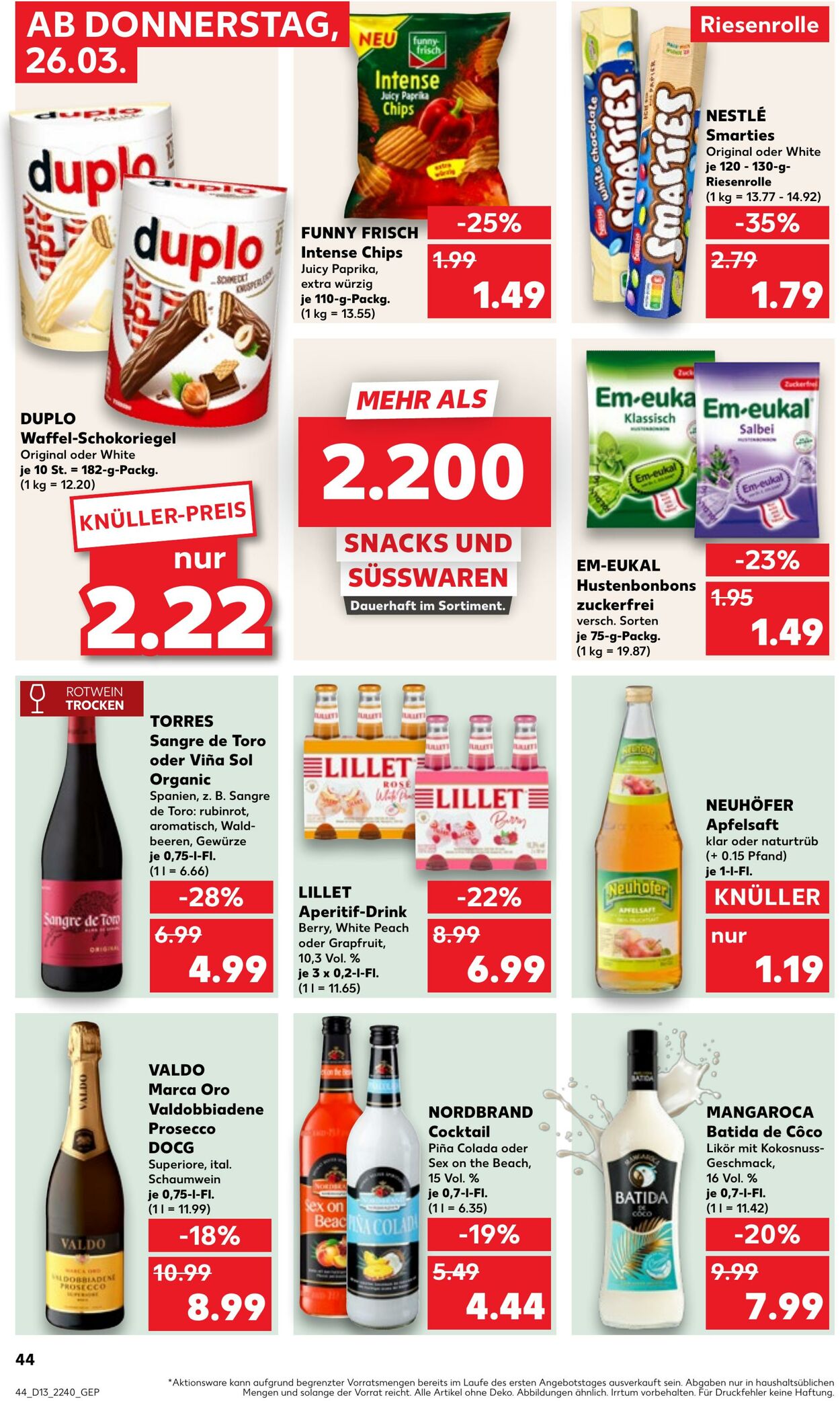 Prospekt Kaufland 26.03.2026 - 01.04.2026