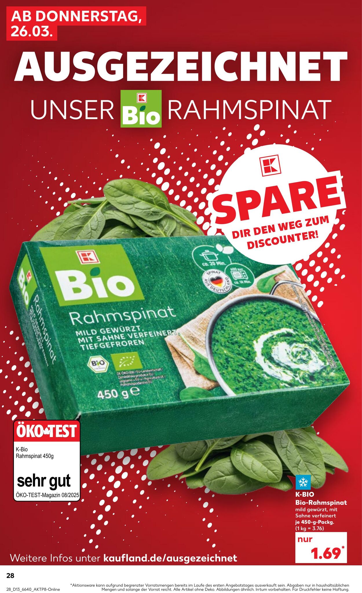 Prospekt Kaufland 26.03.2026 - 01.04.2026