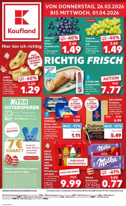 Prospekt Kaufland 26.03.2026 - 01.04.2026