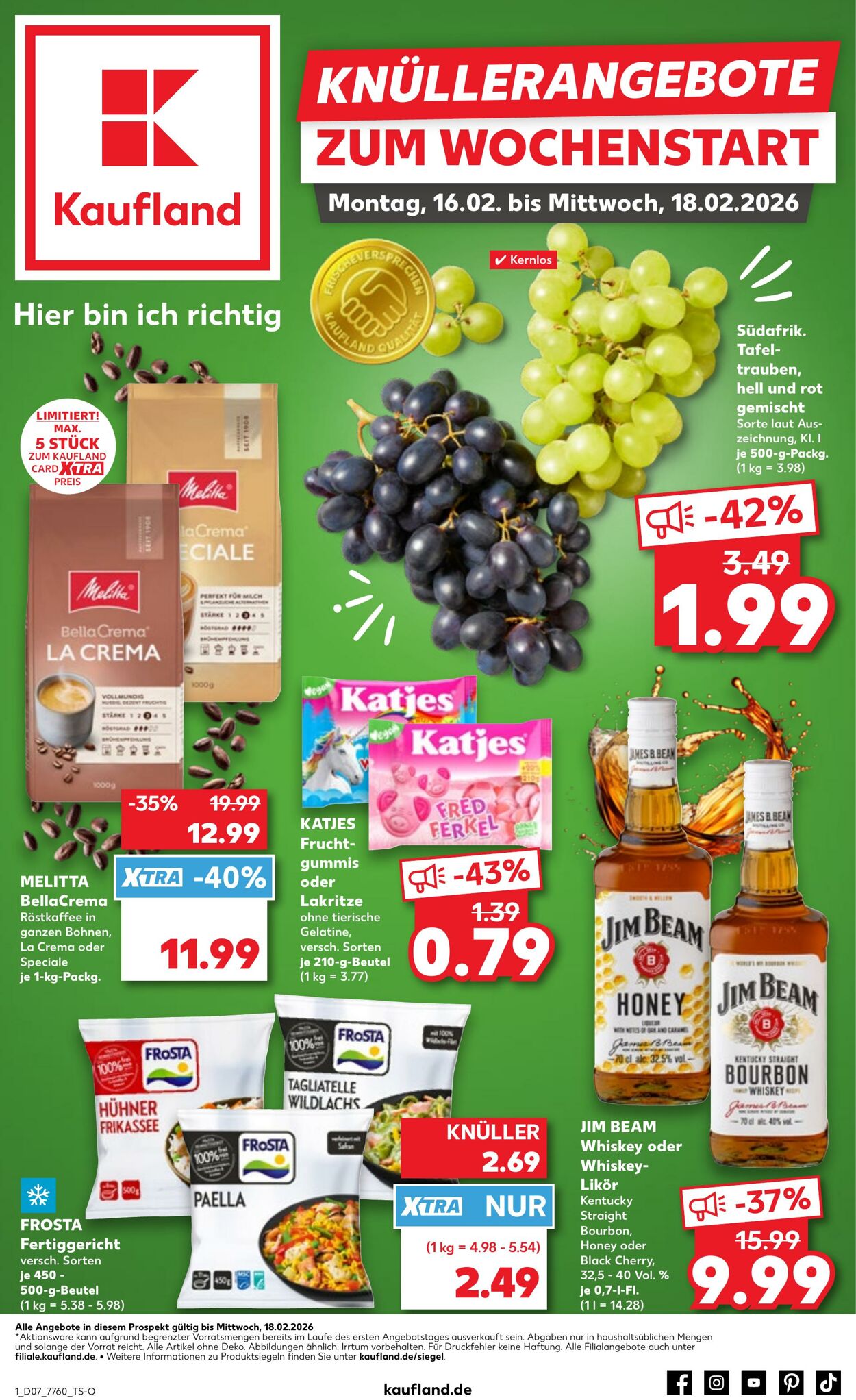 Prospekt Kaufland 15.02.2026 - 18.02.2026