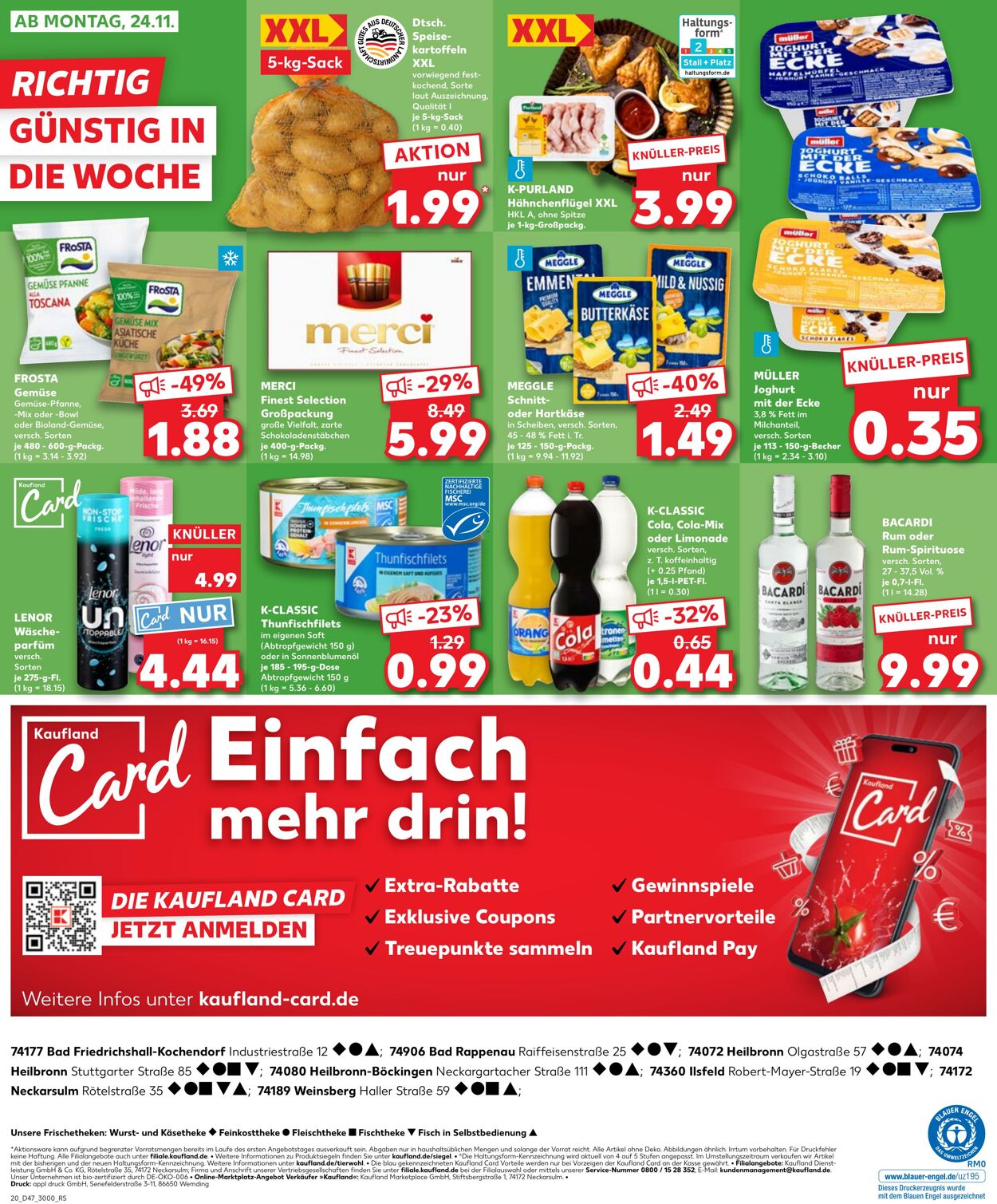 Prospekt Kaufland 20.11.2025 - 26.11.2025