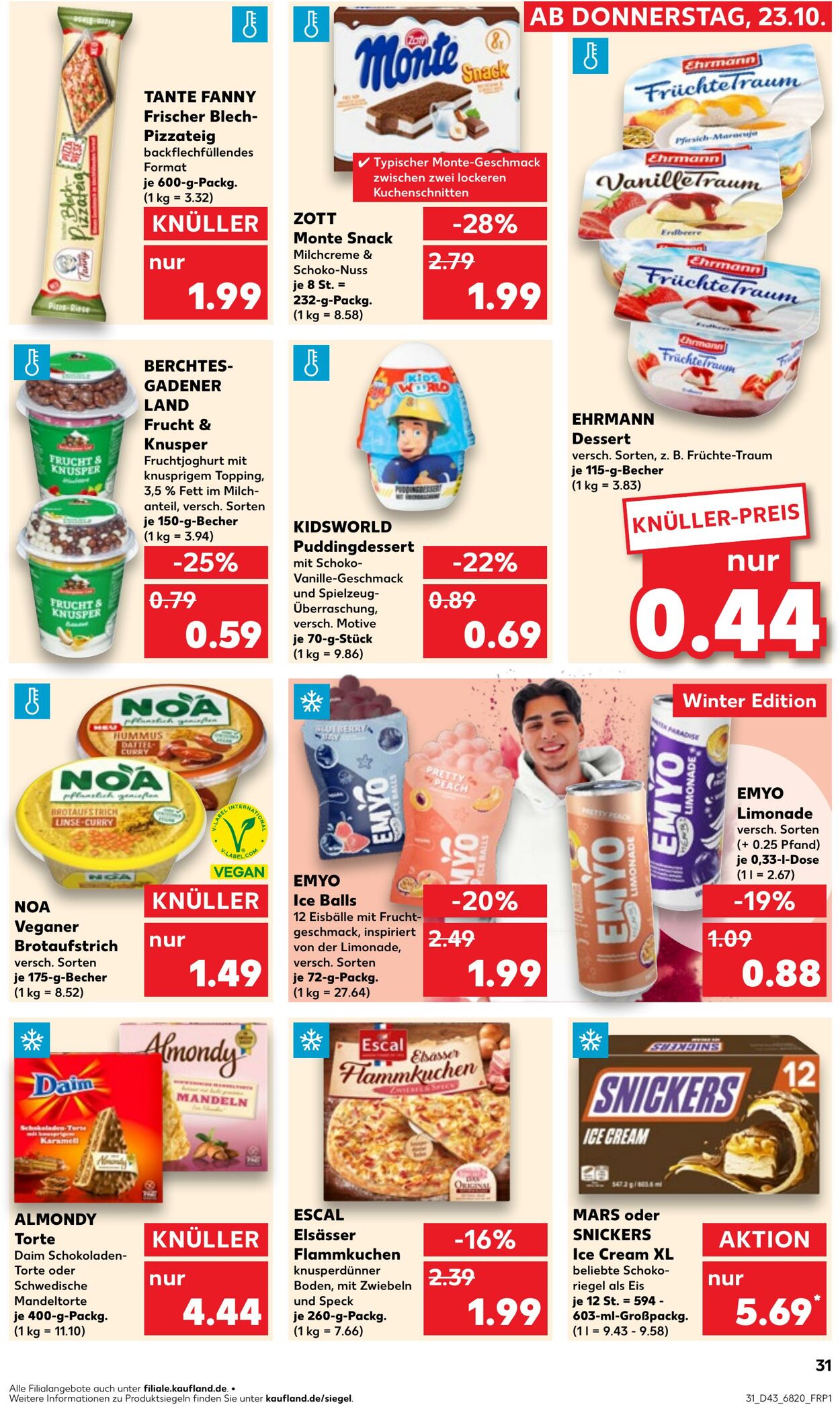 Prospekt Kaufland 26.10.2025 - 29.10.2025