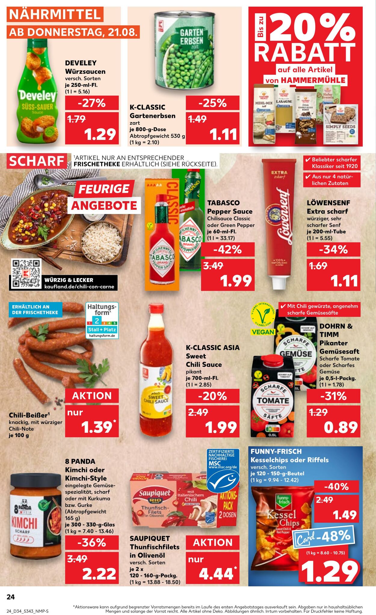 Prospekt Kaufland 21.08.2025 - 27.08.2025