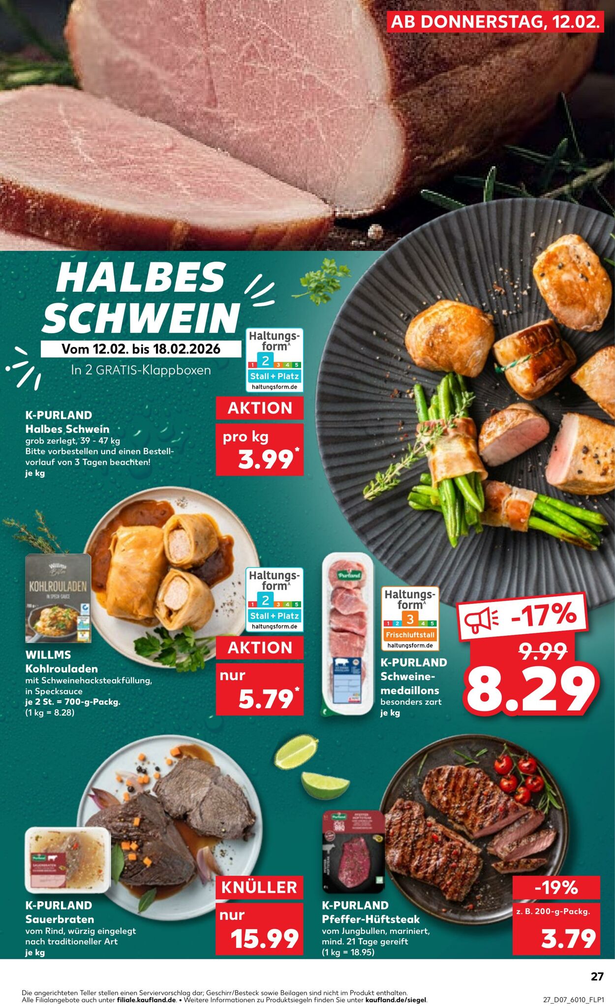 Prospekt Kaufland 15.02.2026 - 18.02.2026
