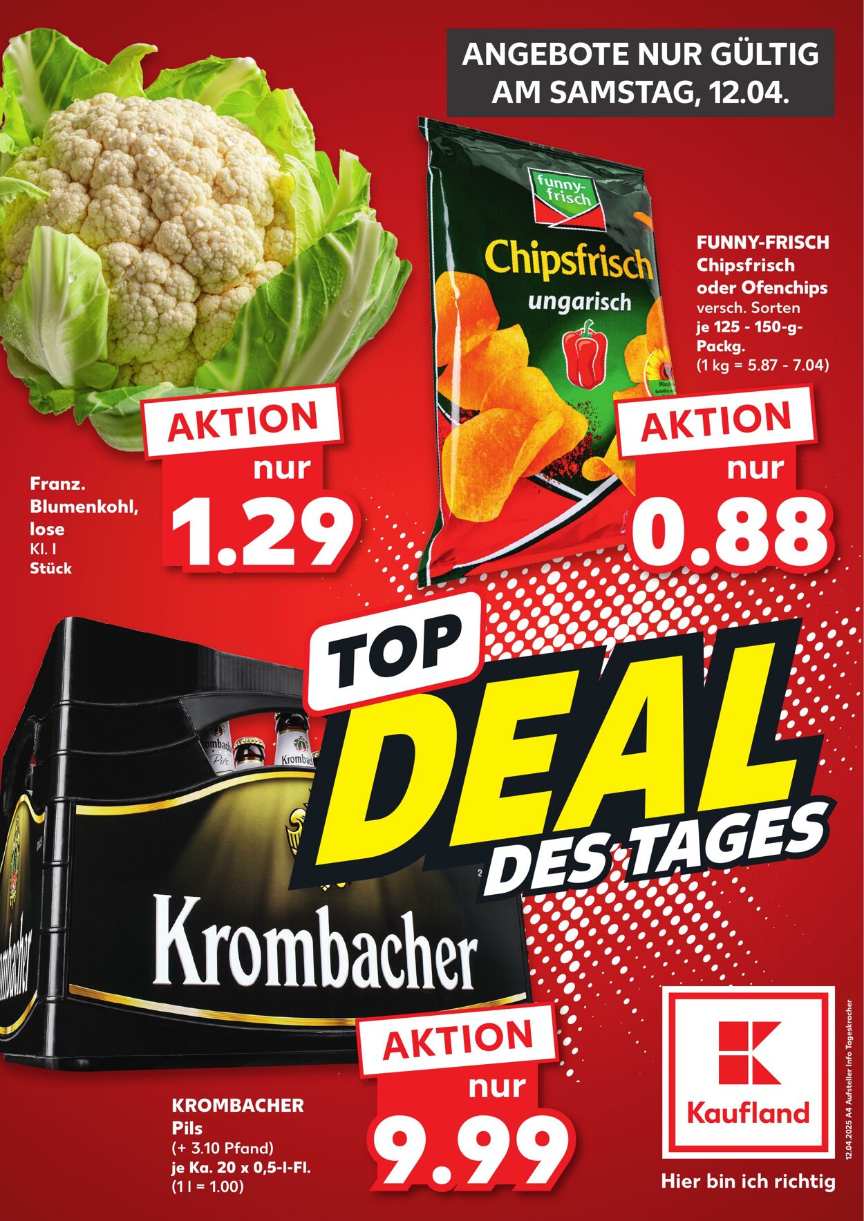 Prospekt Kaufland 12.04.2025 - 12.04.2025