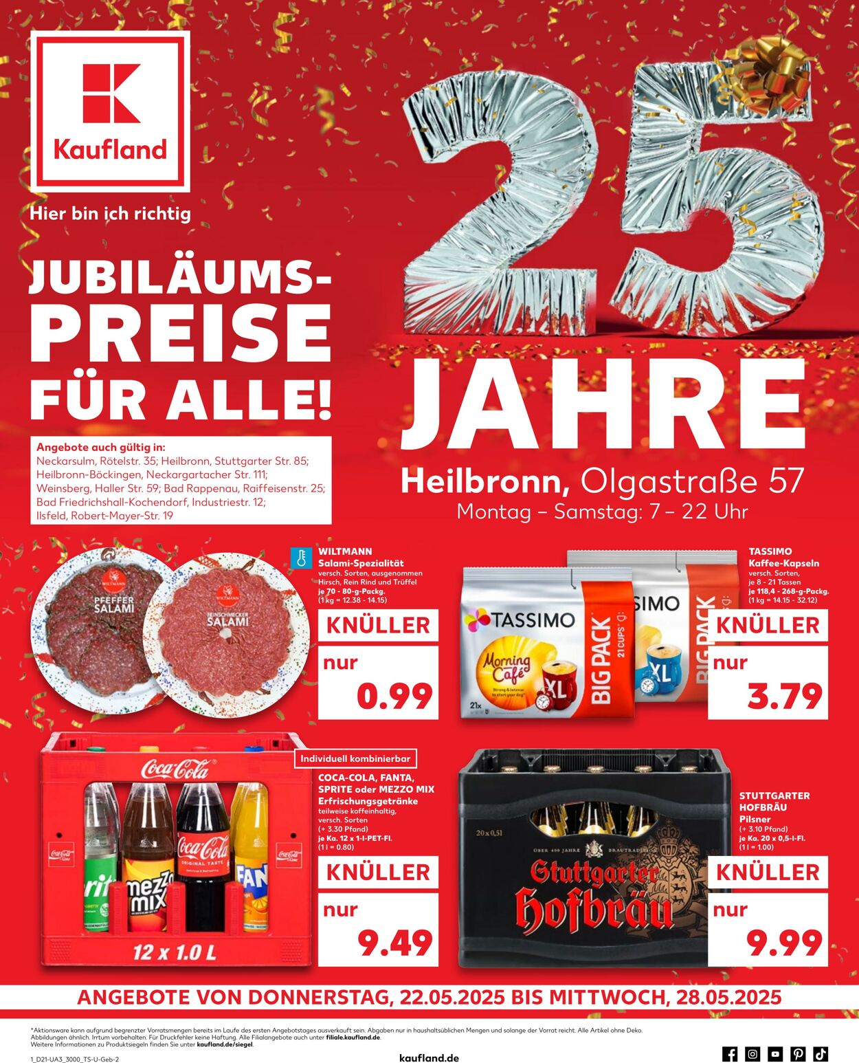 Prospekt Kaufland 22.05.2025 - 28.05.2025