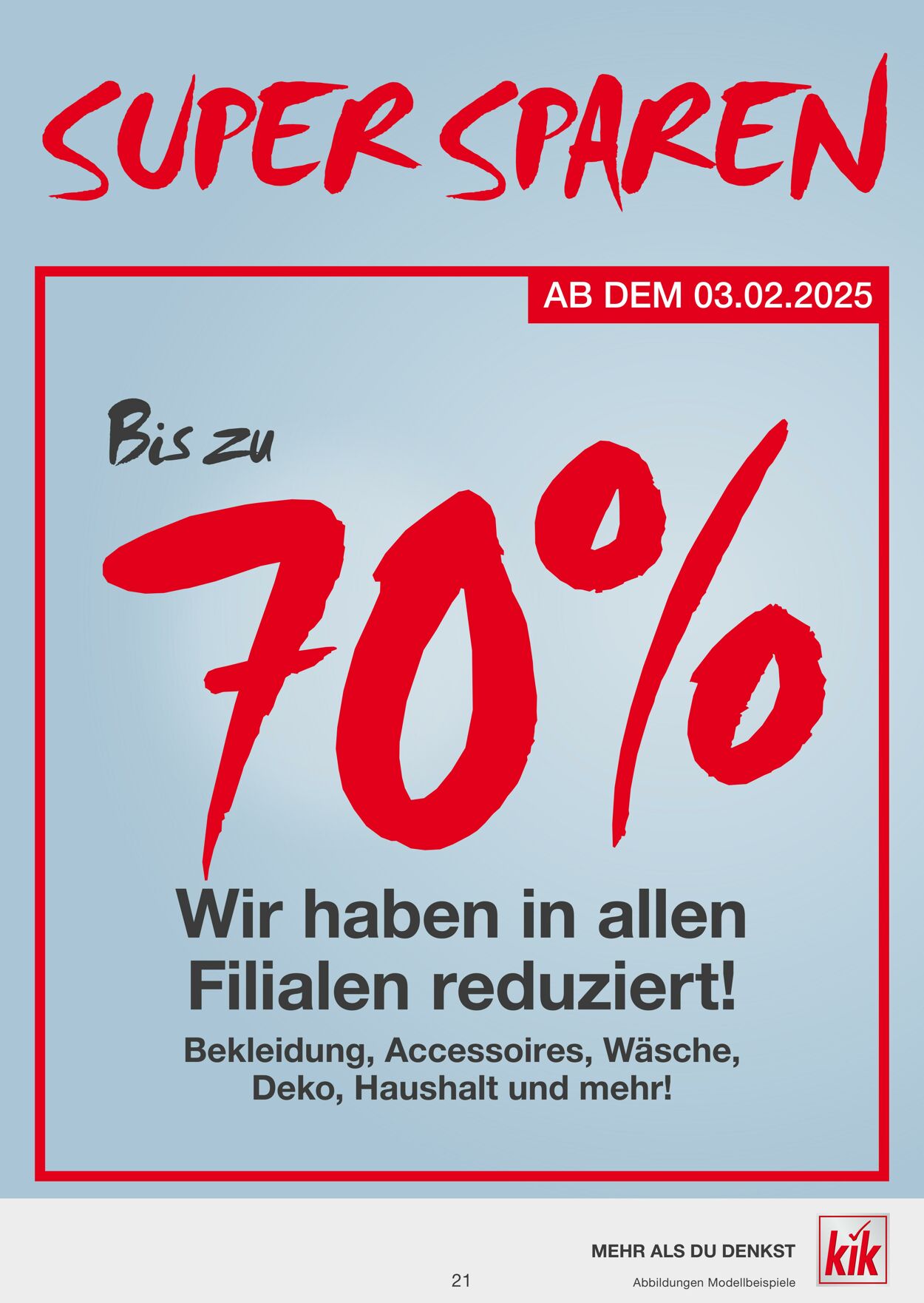 Prospekt KIK 17.02.2025 - 03.03.2025