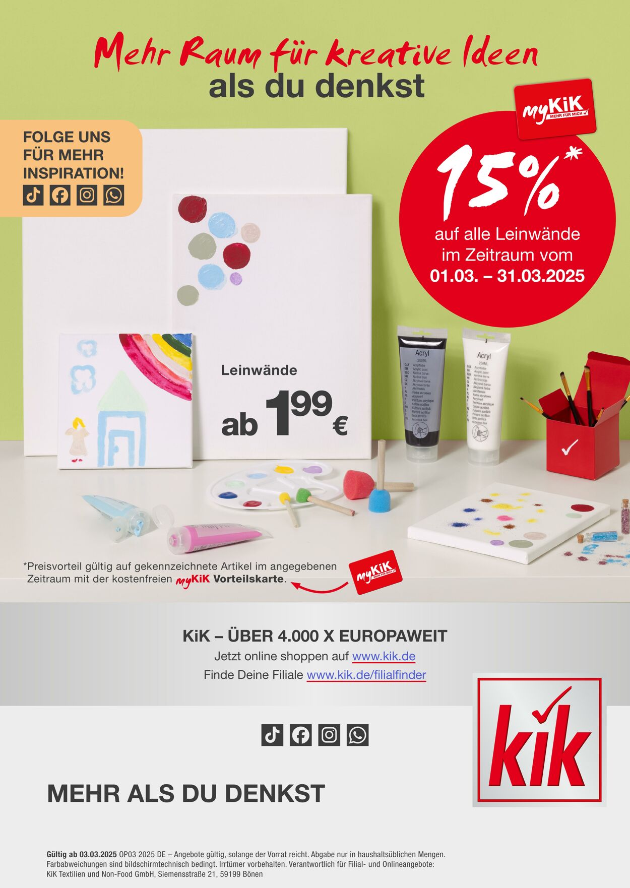 Prospekt KIK 04.03.2025 - 18.03.2025