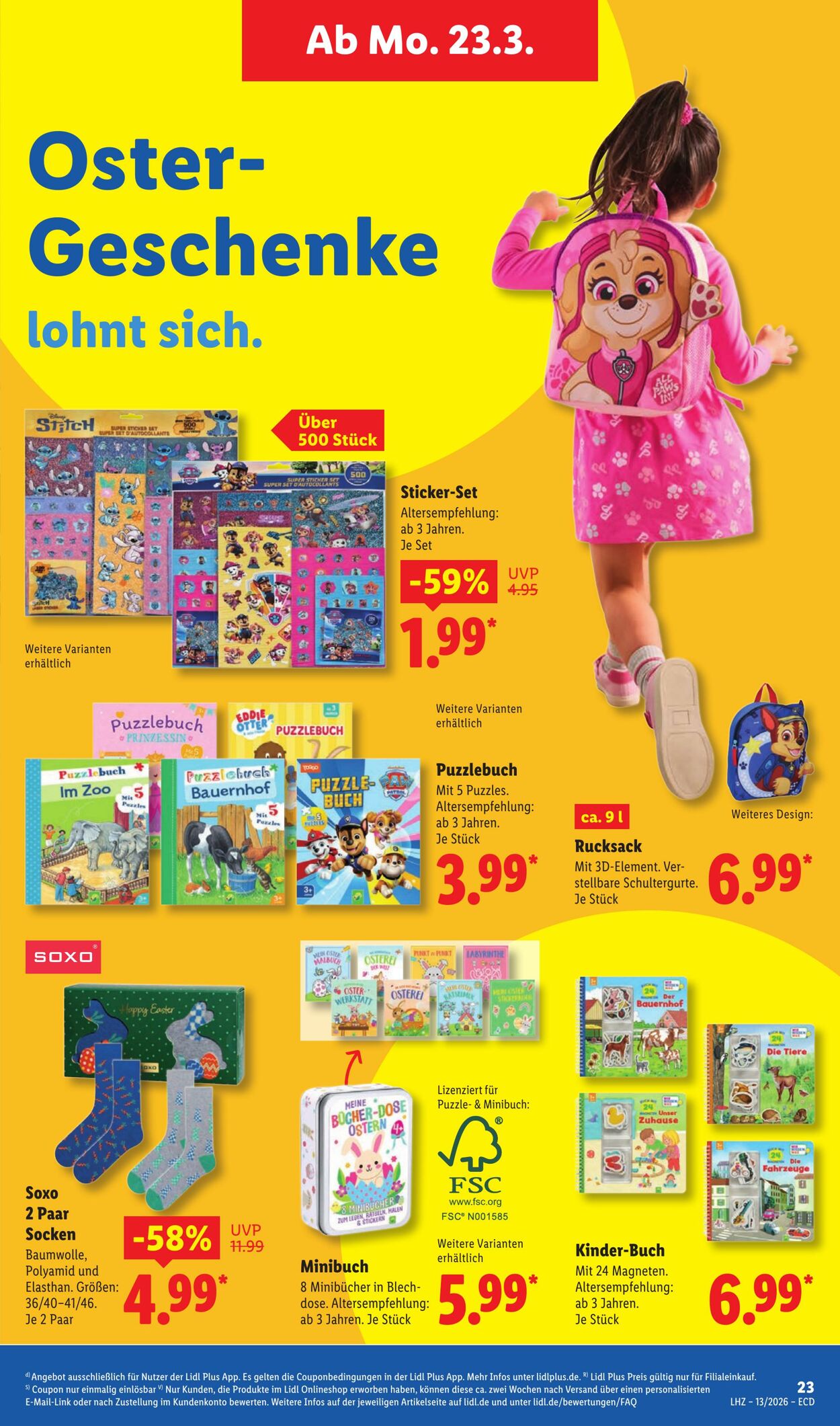 Prospekt Lidl 23.03.2026 - 28.03.2026