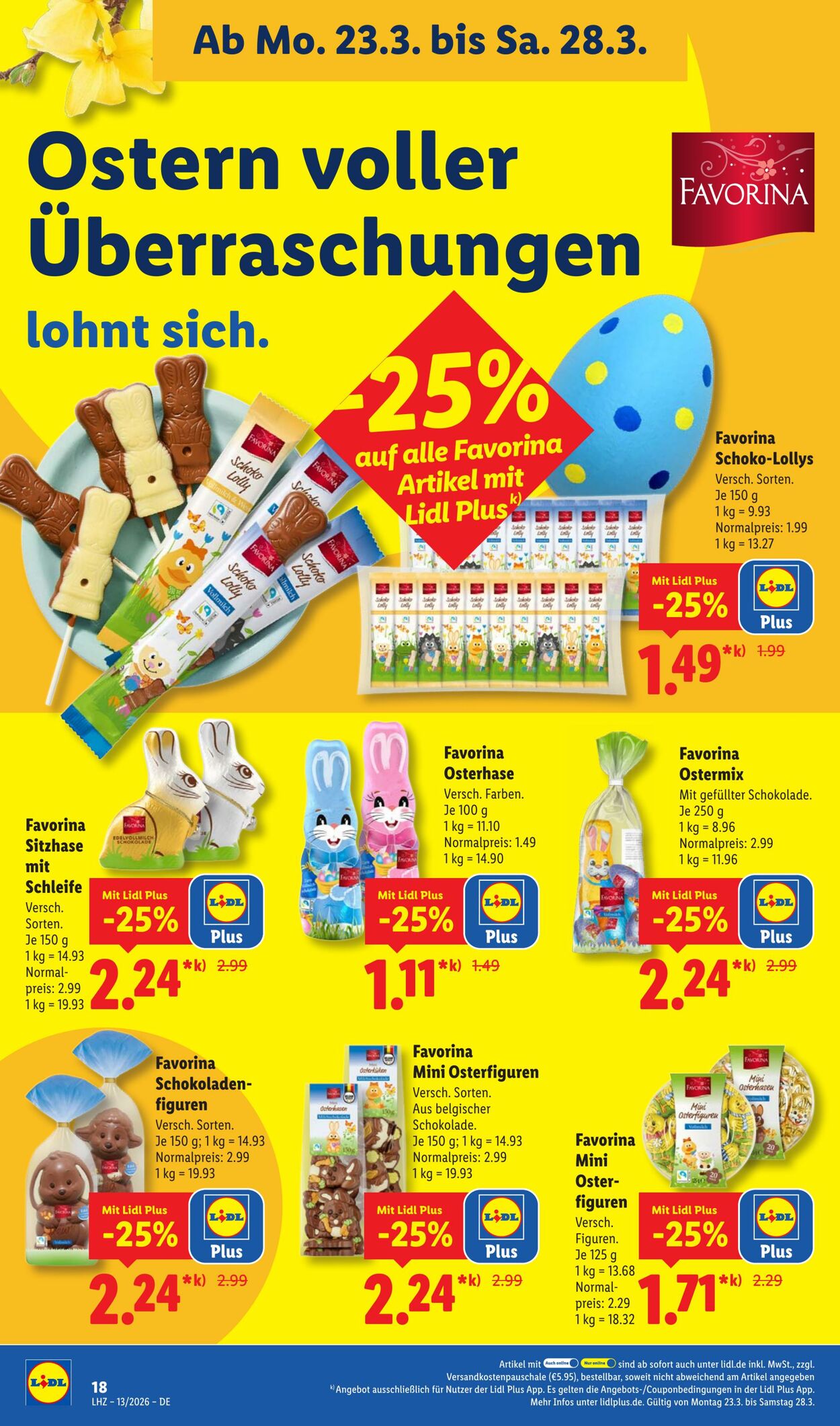 Prospekt Lidl 23.03.2026 - 28.03.2026