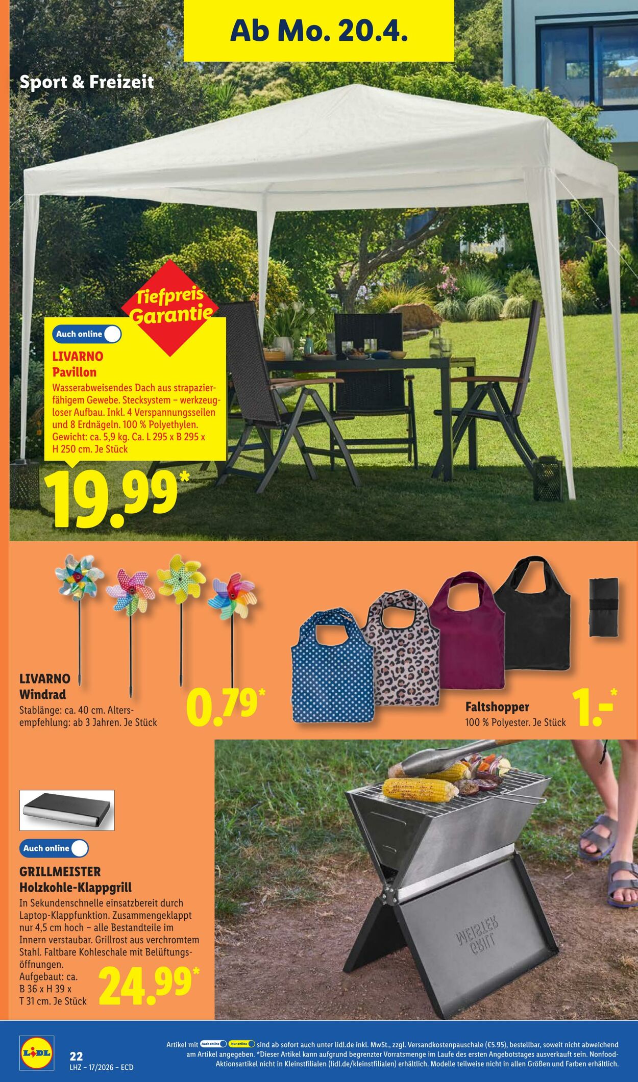 Prospekt Lidl 20.04.2026 - 25.04.2026