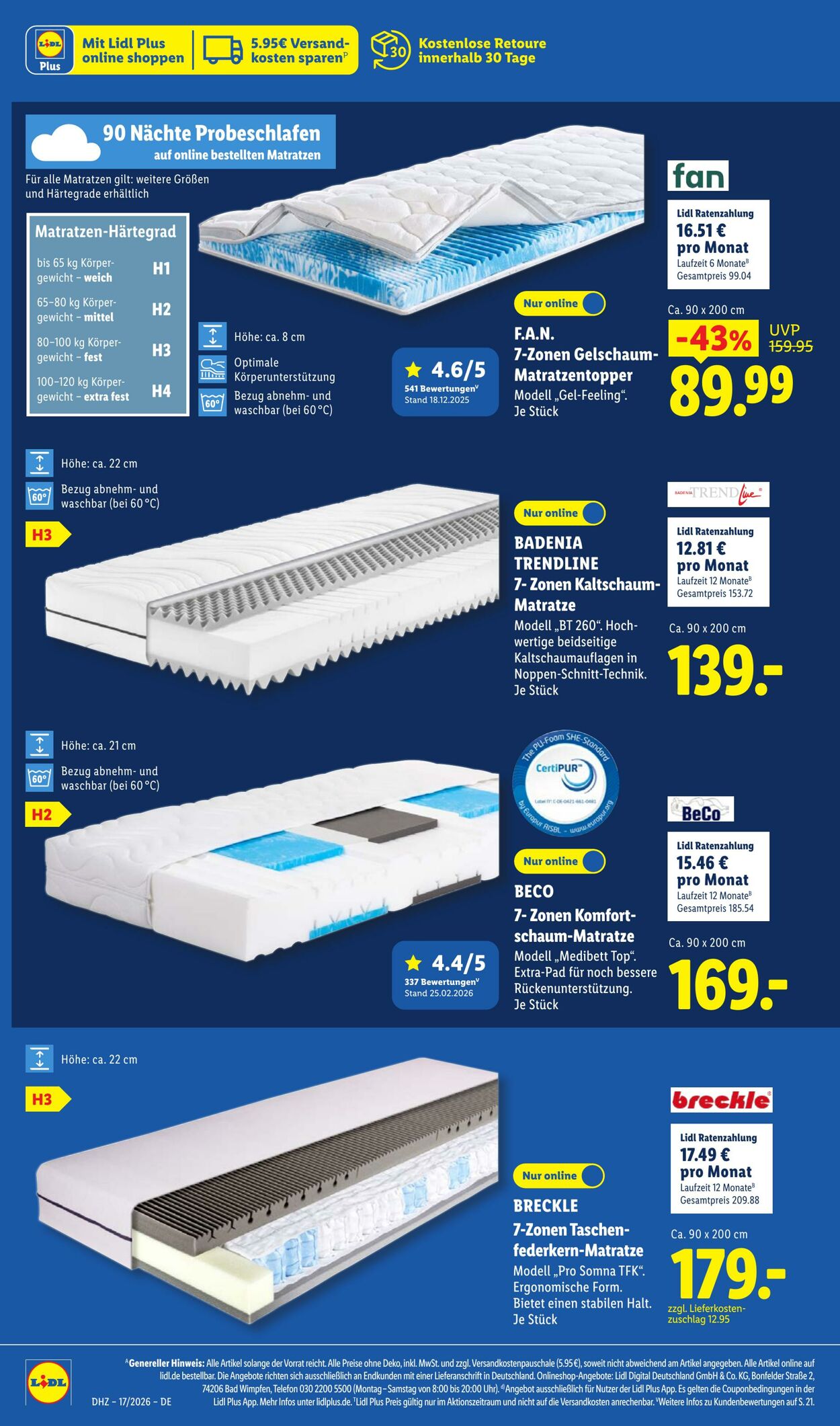 Prospekt Lidl 20.04.2026 - 25.04.2026