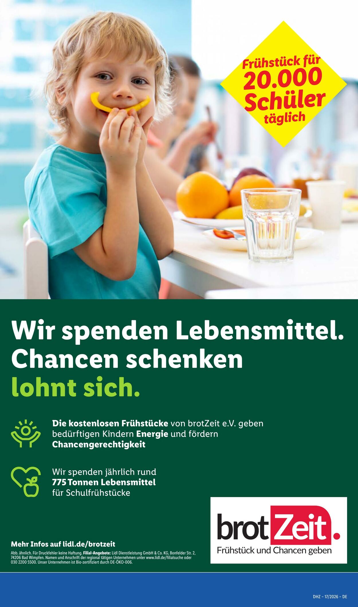 Prospekt Lidl 20.04.2026 - 25.04.2026