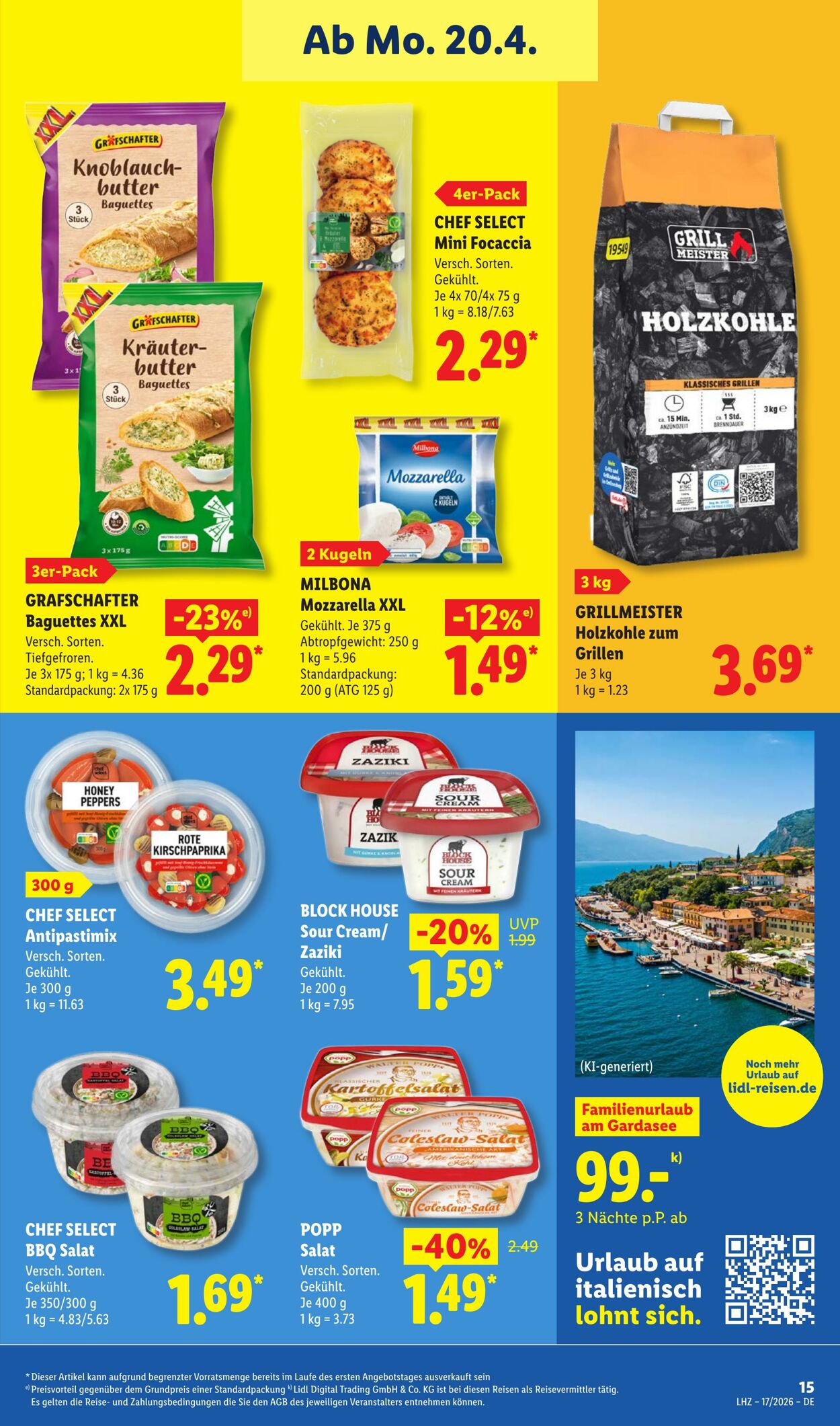 Prospekt Lidl 20.04.2026 - 25.04.2026