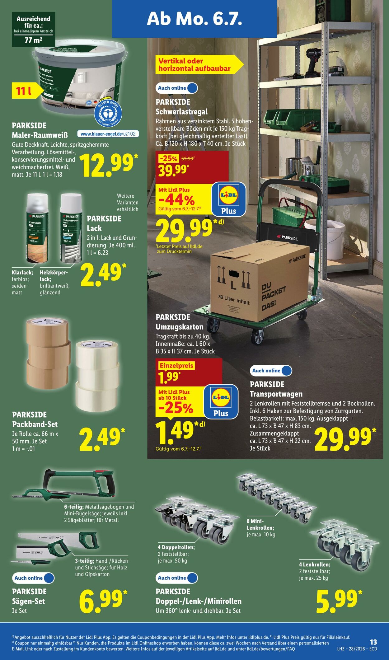 Prospekt Lidl 06.07.2026 - 11.07.2026
